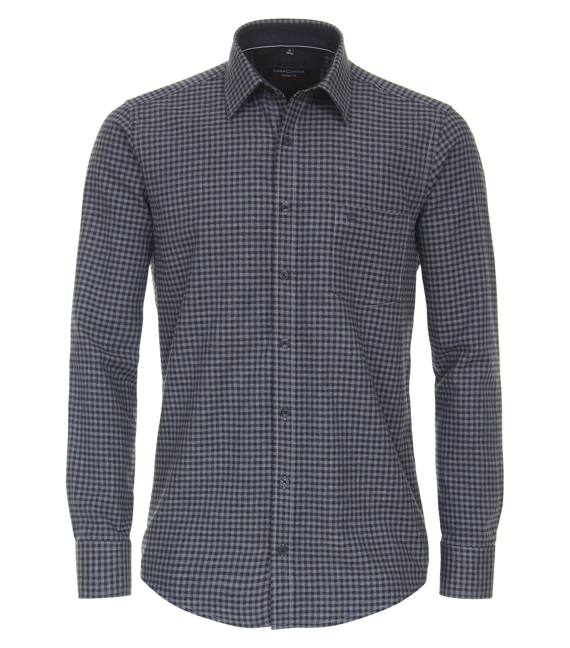 CASAMODA Flanellhemd CASAMODA Flanellhemd kariert günstig online kaufen