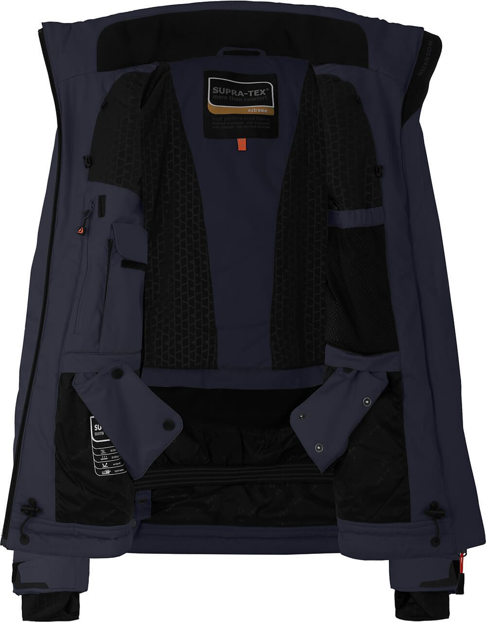 Bergson Skijacke NICE Damen Skijacke, wattiert, 20000 mm Wassersäule, Normalgrößen, Nacht b