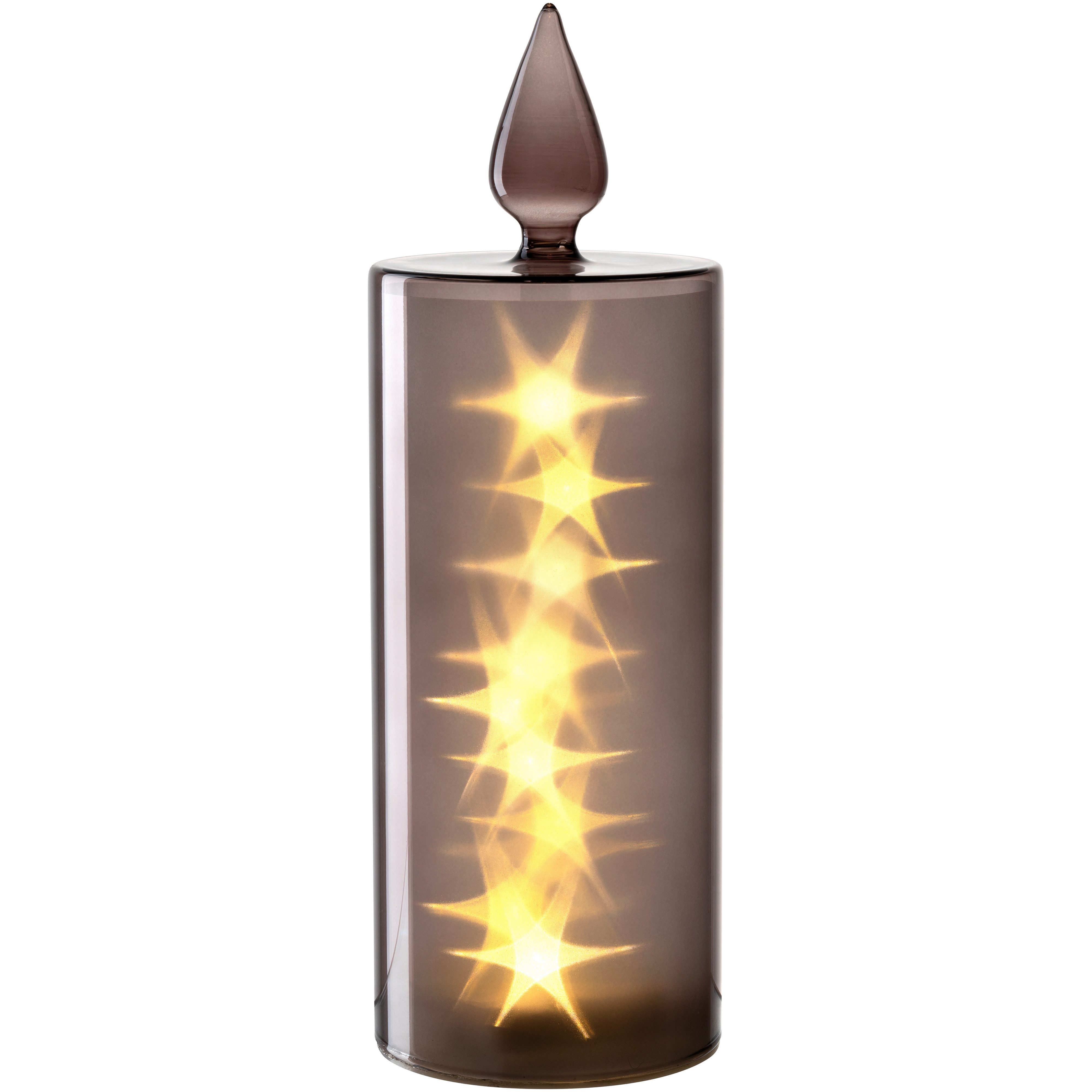 LEONARDO LED Dekolicht Capanna, Glaskerze mit edler Verspiegelung durch Lüs günstig online kaufen