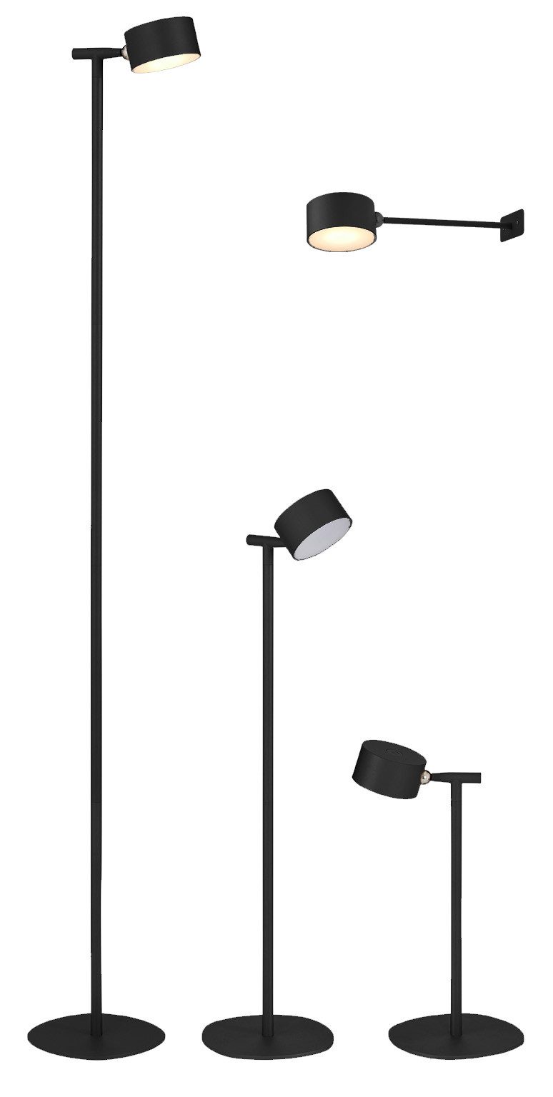 Northpoint LED Stehlampe 3 in 1 LED Akku Leselampe Stehlampe dimmbar Wandleuchte Tischlampe