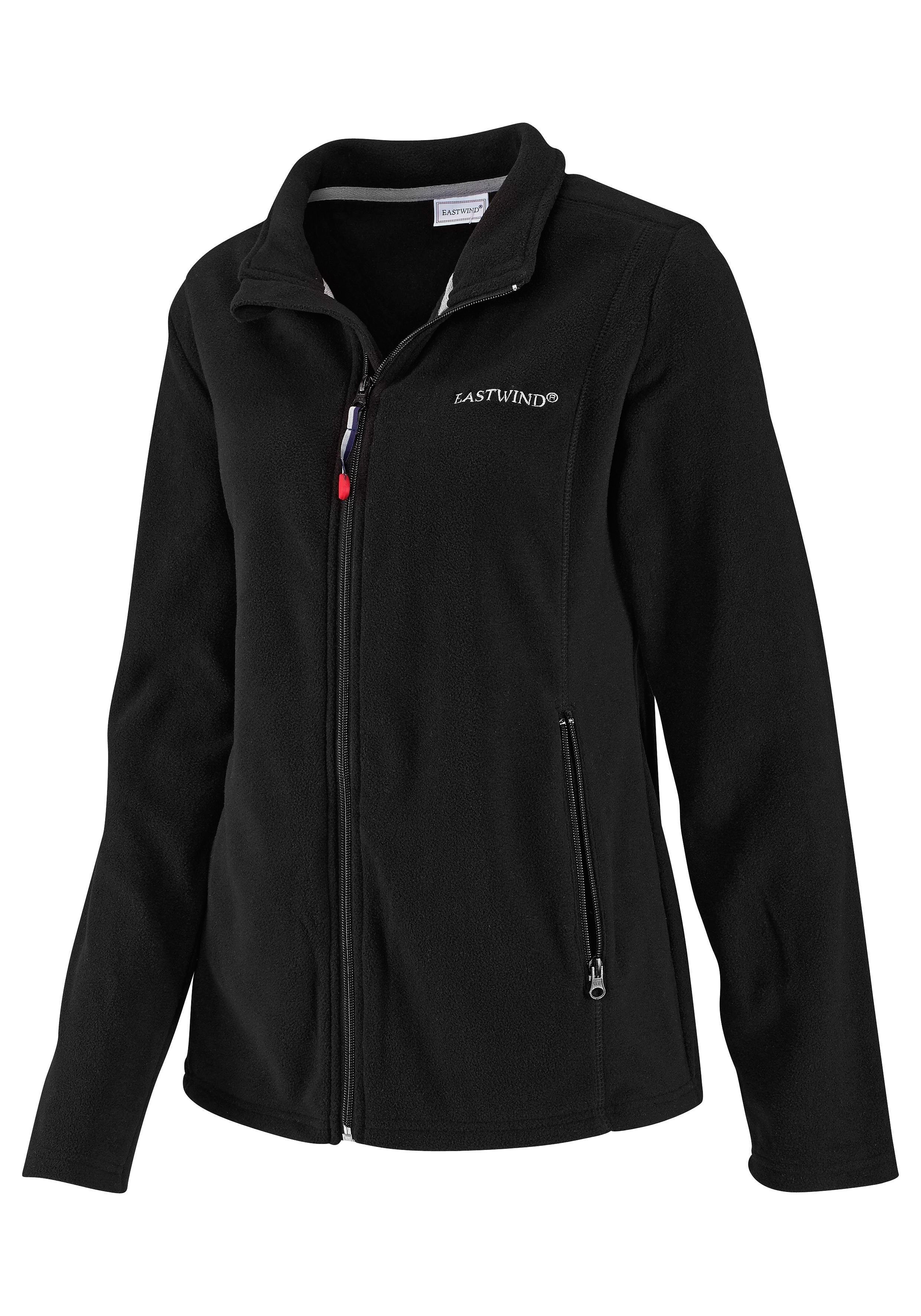Eastwind Fleecejacke für kalte Tage, aus 100% Polyester, sportlicher Stil