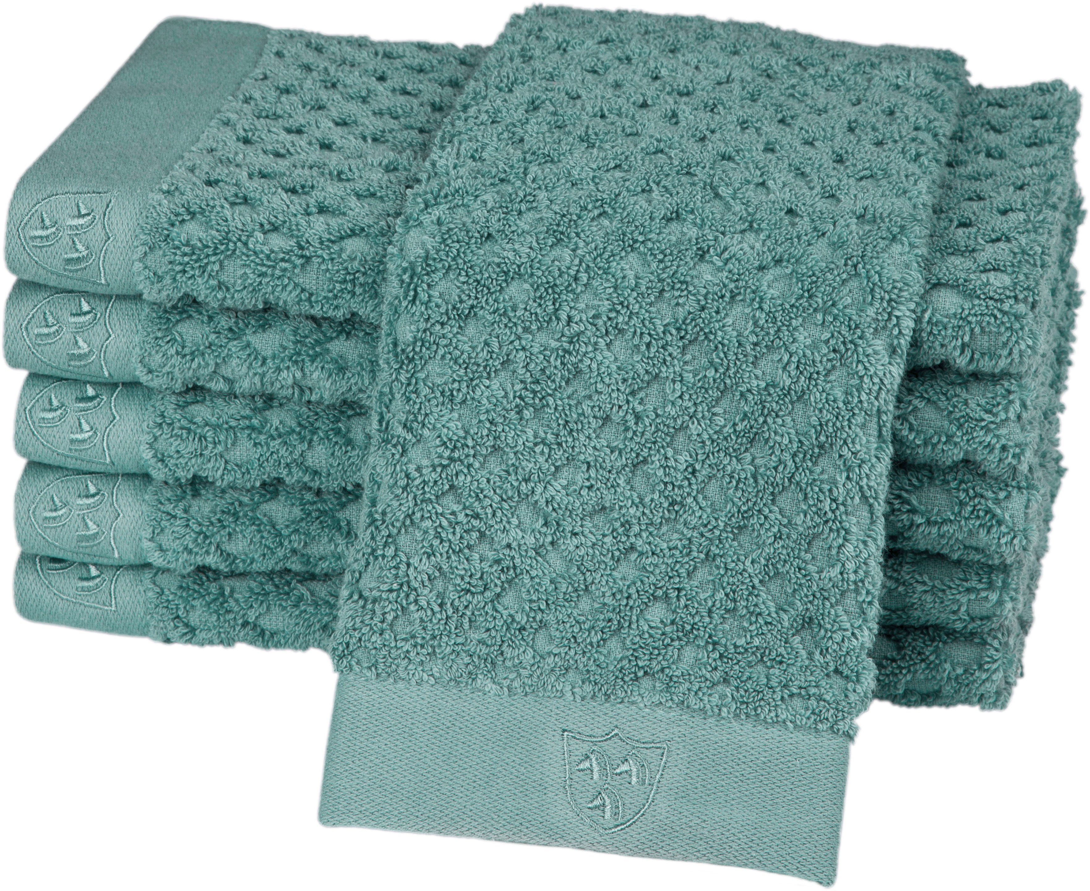 ROSS Gästehandtücher Harmony, Frottier (6-St), 100 günstig online kaufen