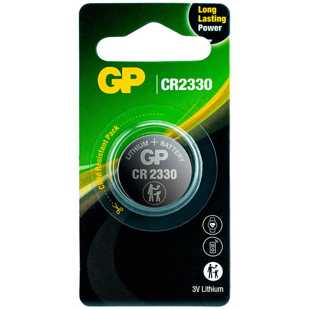 Gp GP 0602330C1 Knopfzelle CR2330 3,0 V Batterie