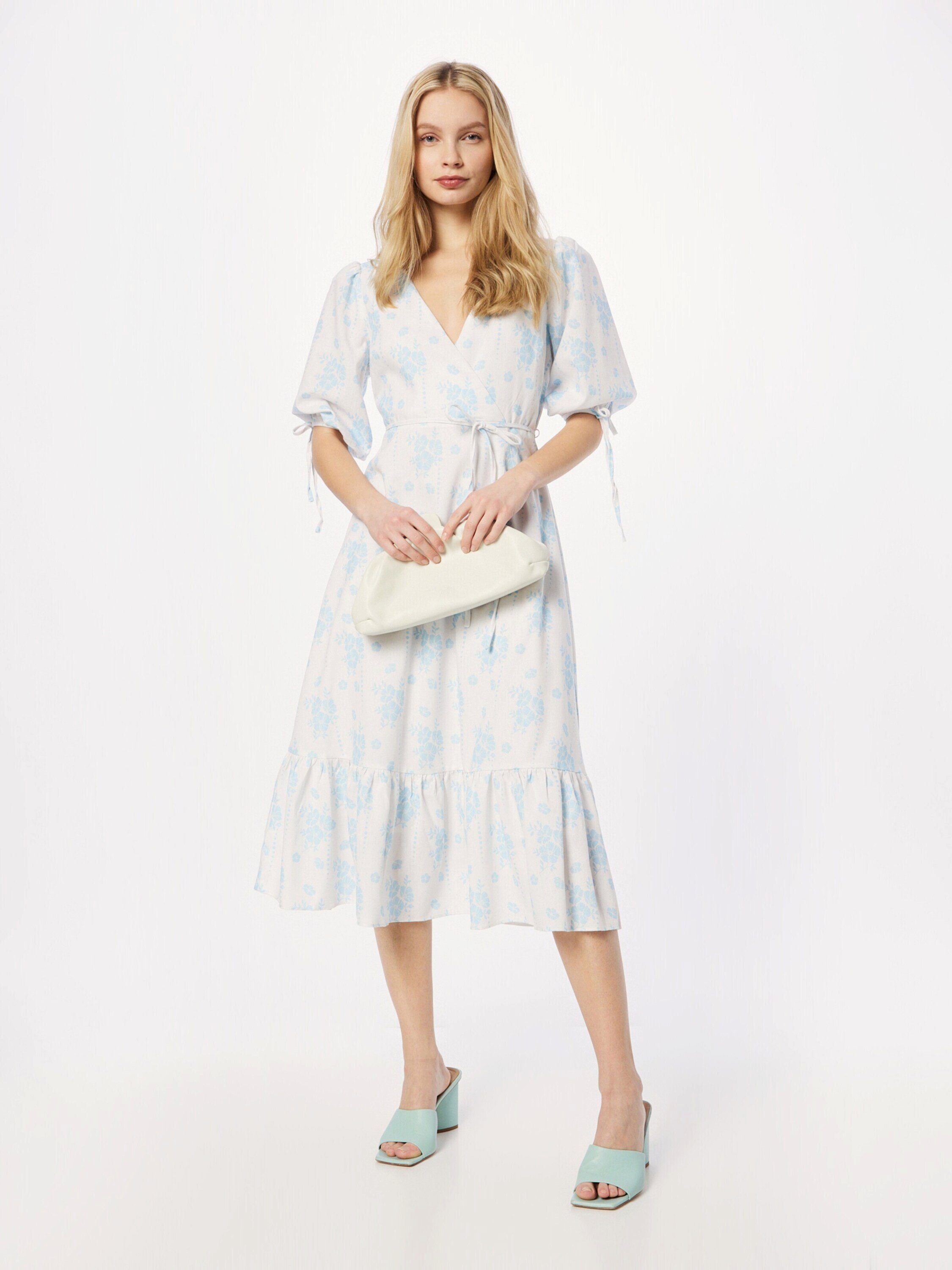 Glamorous Midikleid (1-tlg) Volant
