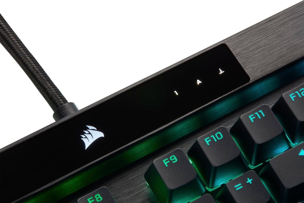 K100 RGB Gaming-Tastatur schwarz Corsair Corsair