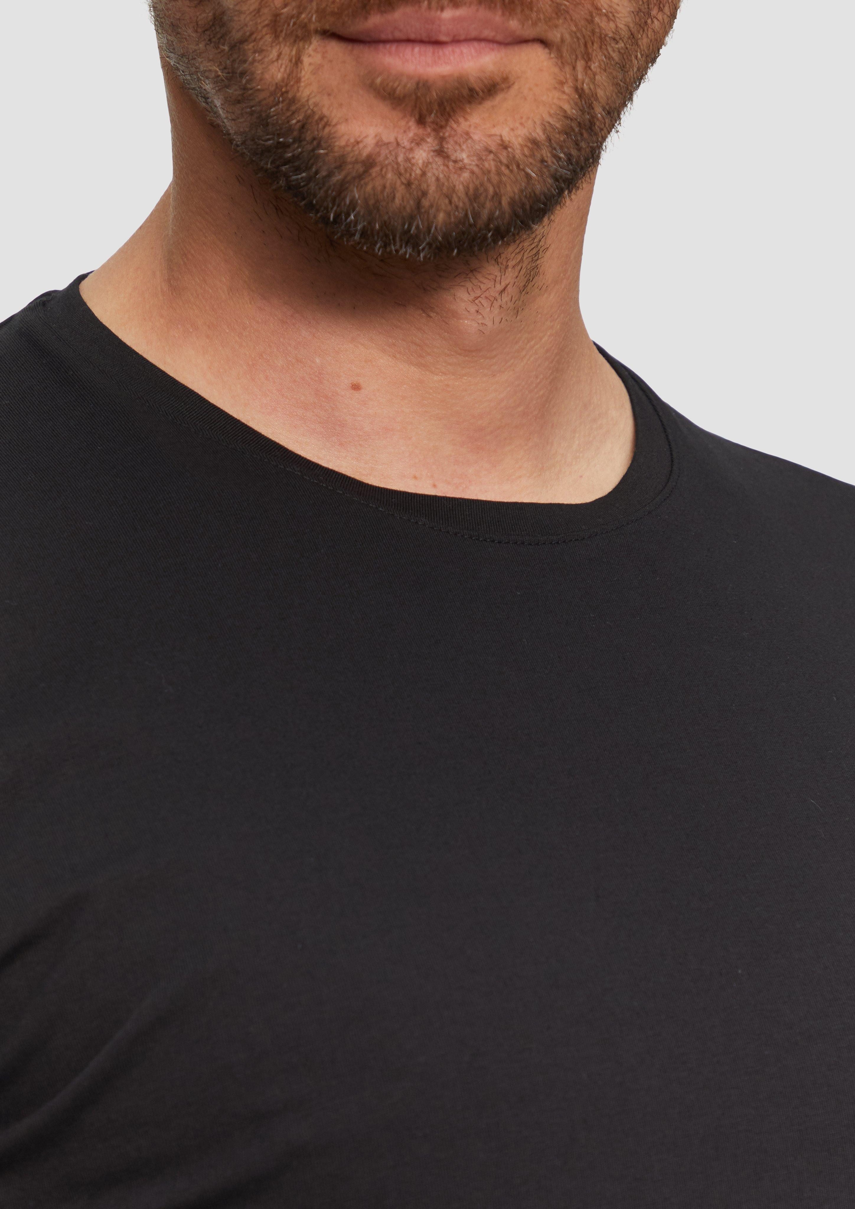 s.Oliver BLACK LABEL Kurzarmshirt T-Shirt aus günstig online kaufen