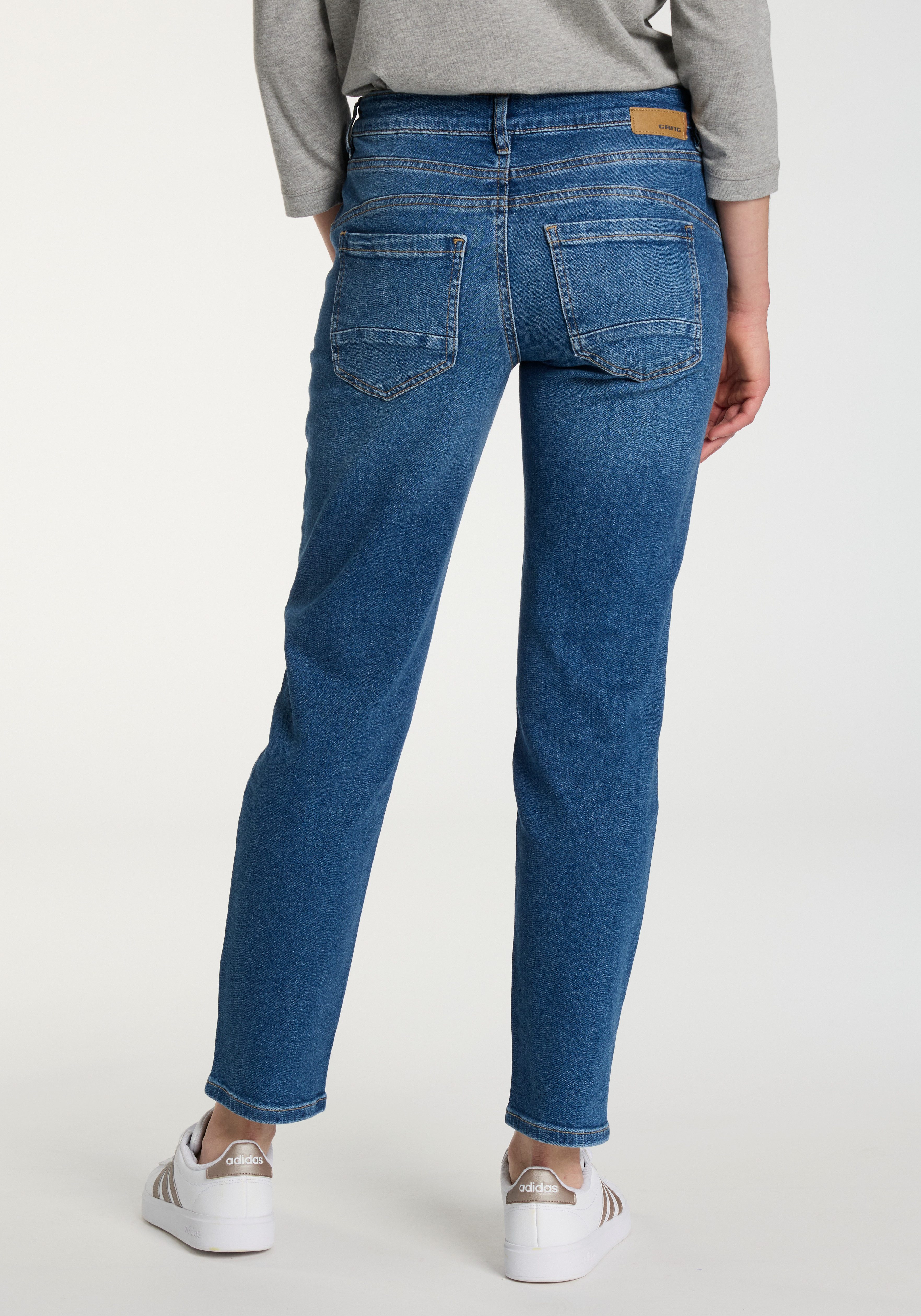 GANG 5-Pocket-Jeans 94JOLINE BOYFRIEND in cropped Länge günstig online kaufen