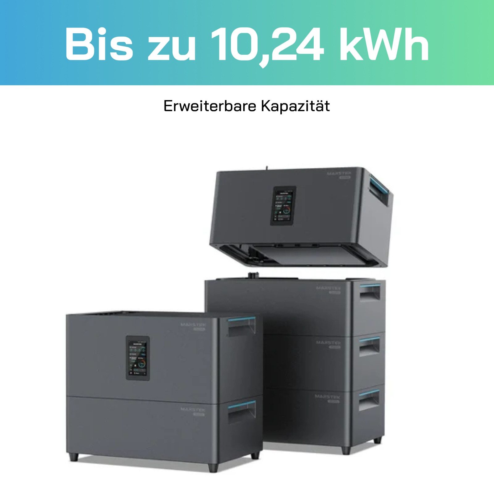 SUNNIVA Speicher MARSTEK Jupiter C + Plus Solarspeicher 5,12-10,24 kWh Solarakkus