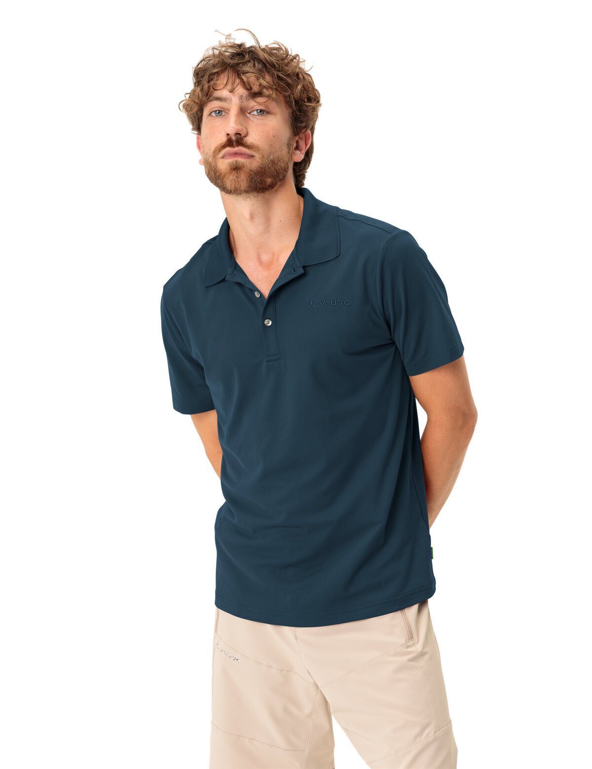 VAUDE T-Shirt Men's Essential Polo Shirt (1-tlg) schnelltrocknendes, pflegeleichtes und geruchshemmendes Shirt