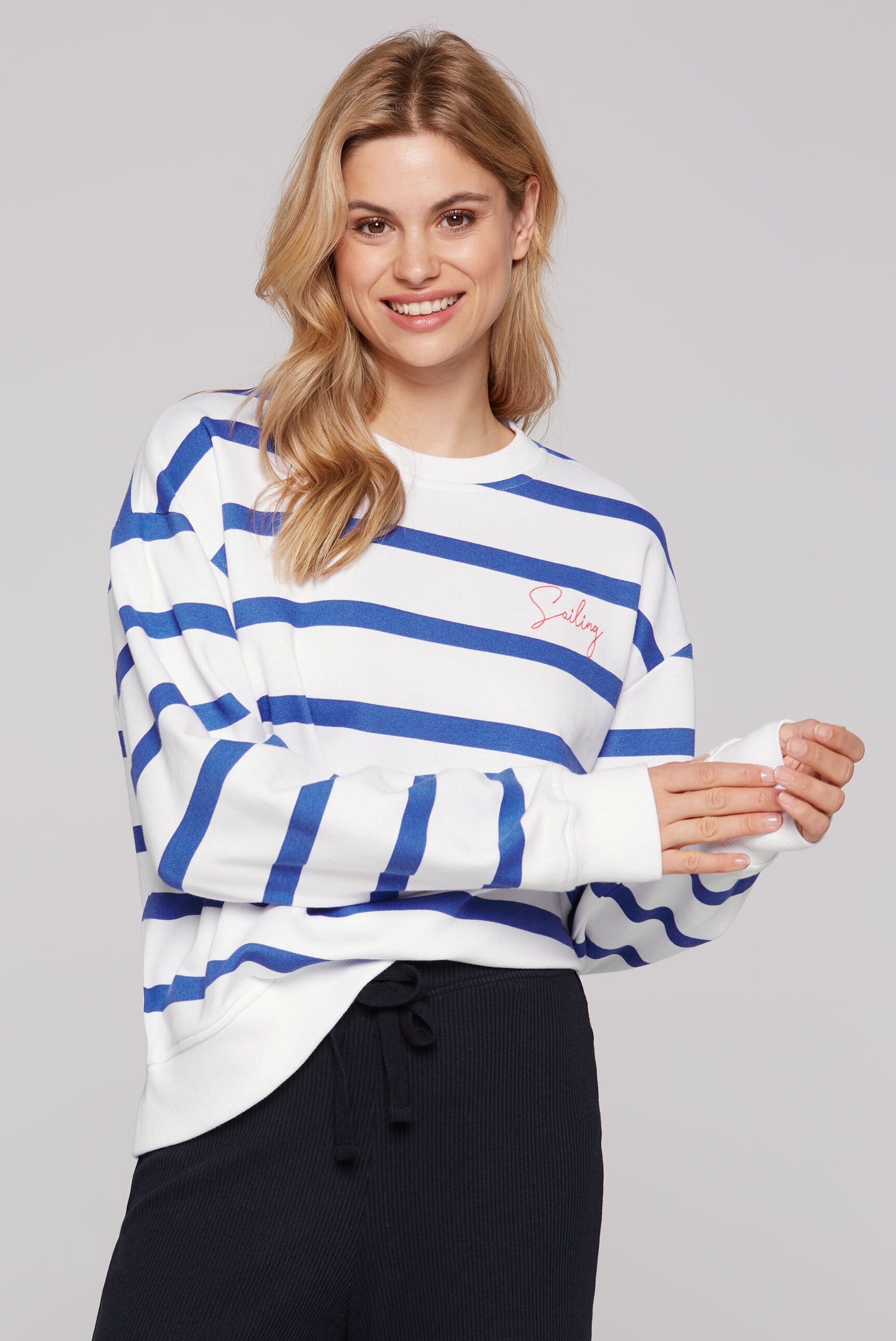 SOCCX Sweater aus Baumwolle günstig online kaufen