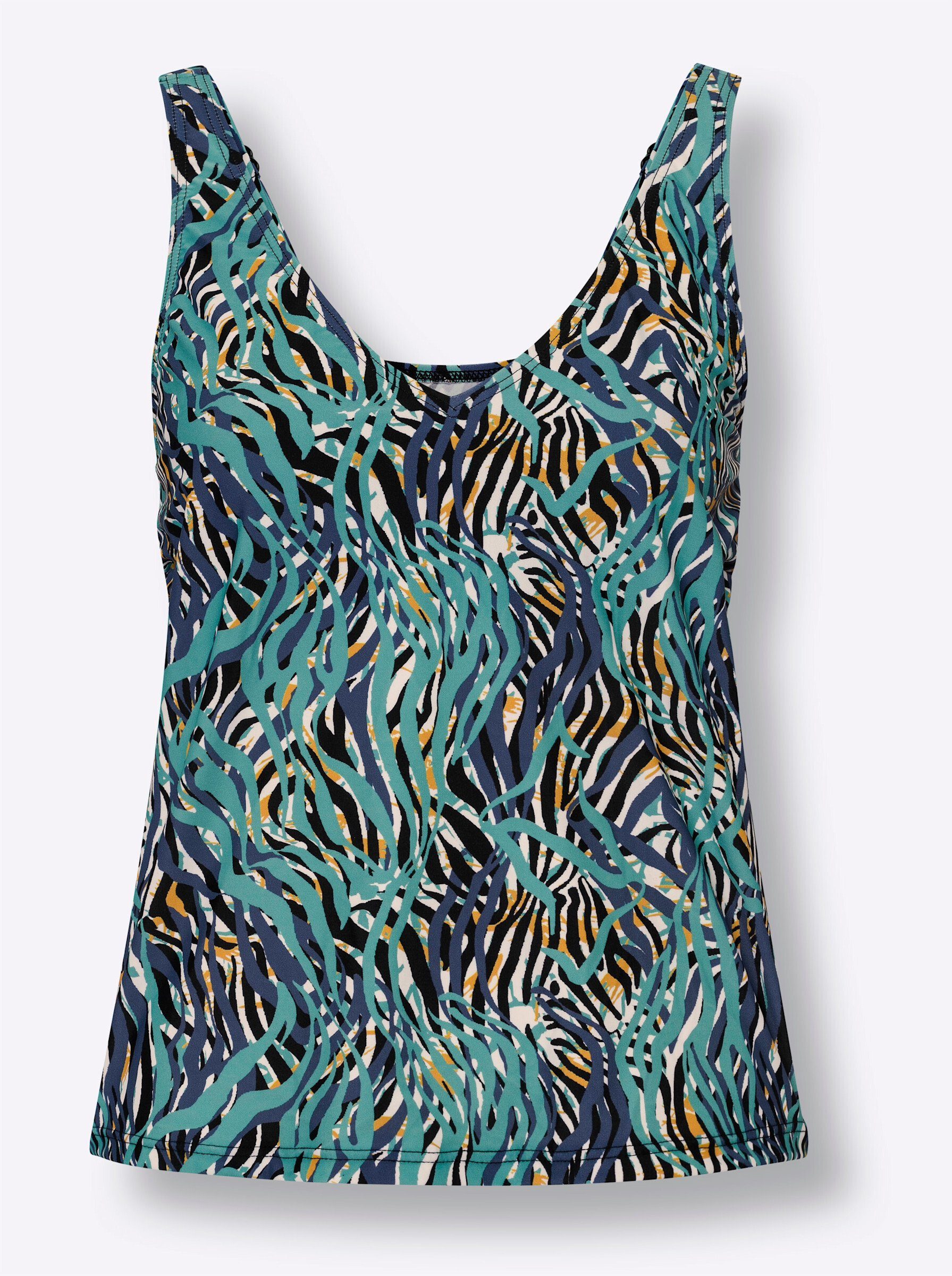 Sieh an! Tankini-Top Tankini-Oberteil Ärmellos