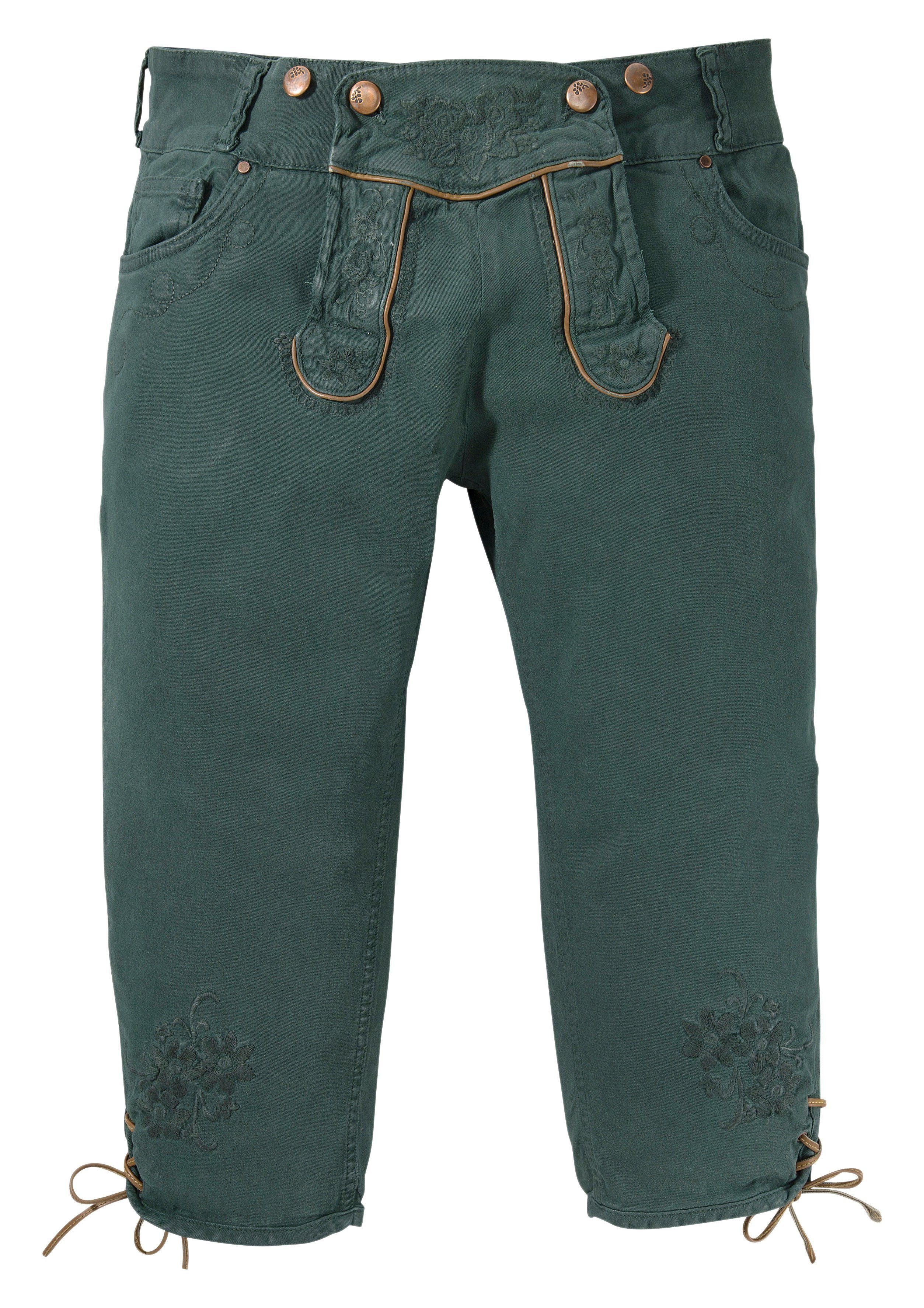 Hangowear Trachtenhose Damen 3/4-lang im 5-Pocket Style online kaufen | OTTO