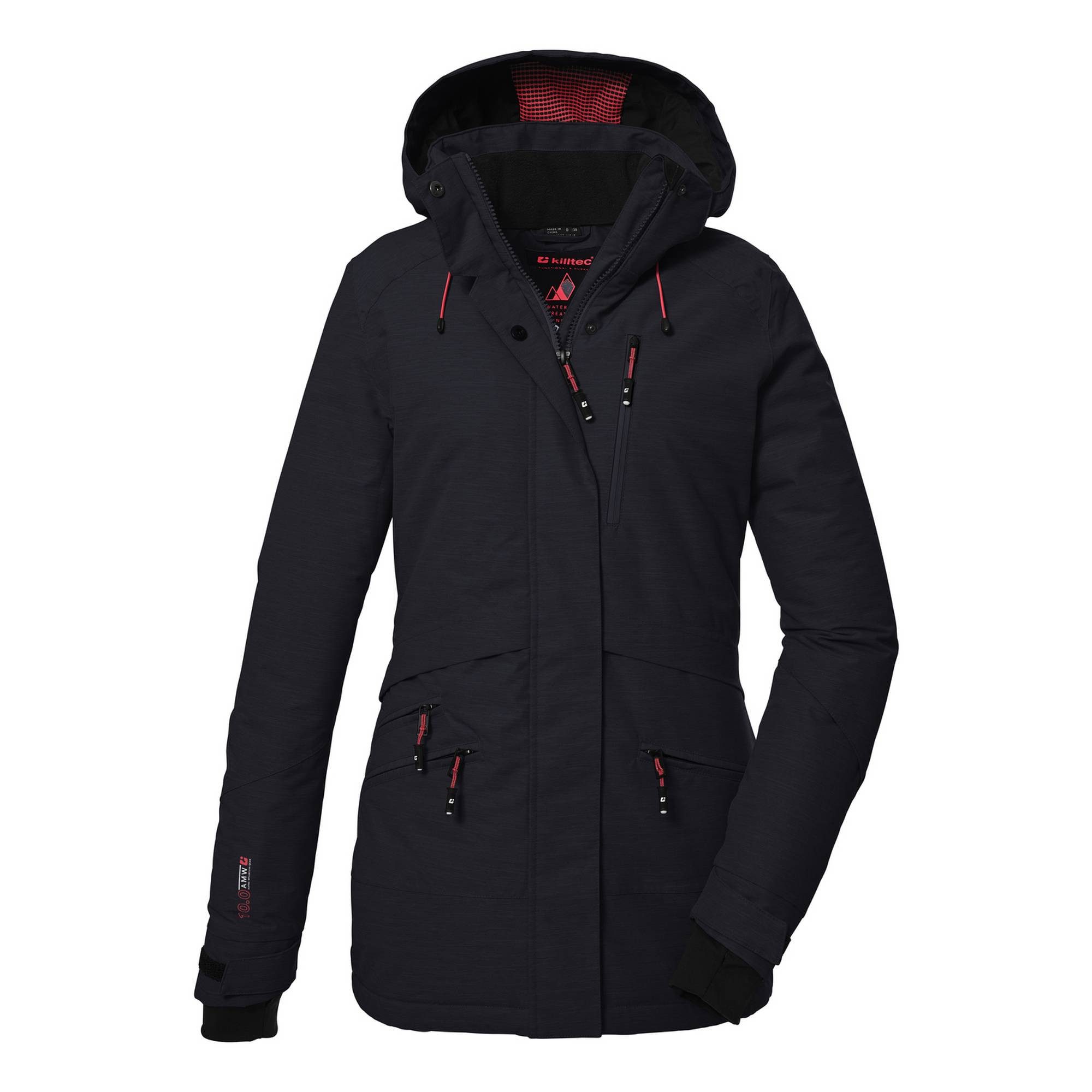 Killtec Skijacke KSW 110 WMN SKI JCKT CS Damen Winterjacke, Funktionsjacke viele praktische Taschen