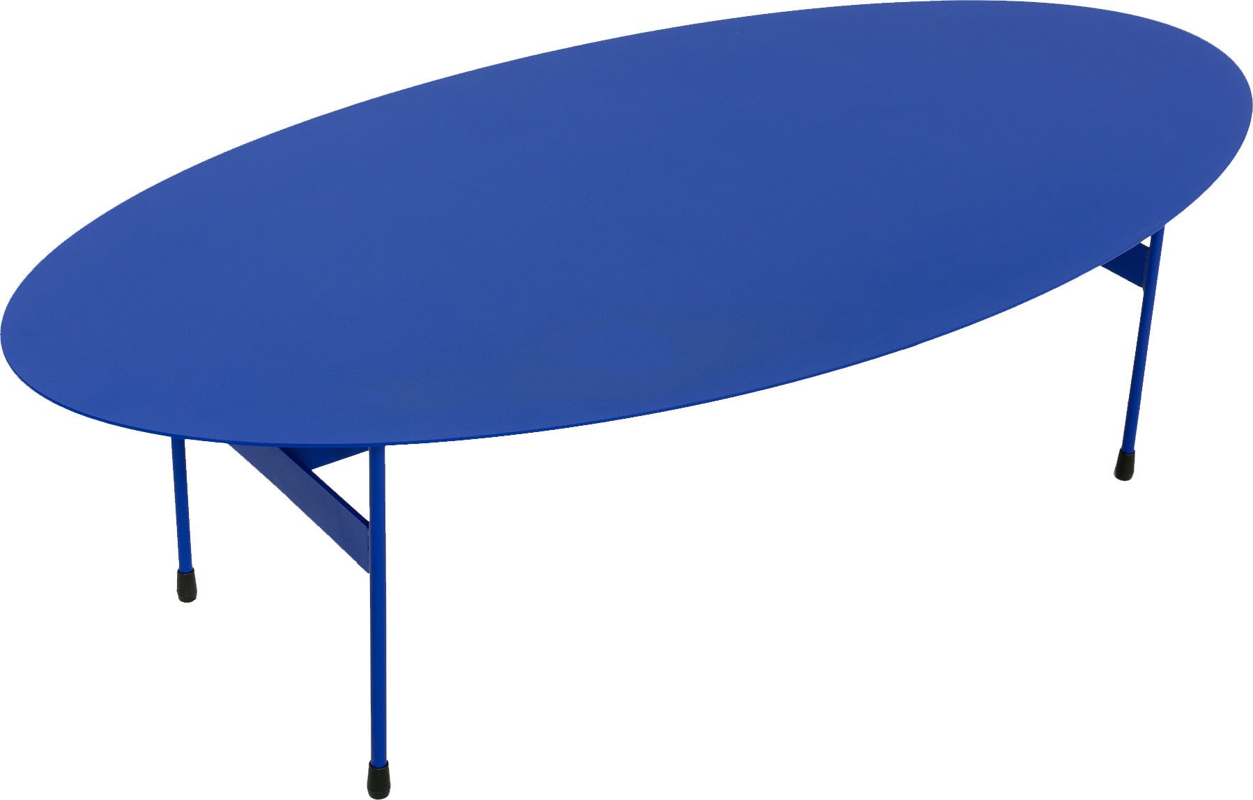 Spinder Design Couchtisch MIRA OVAL, Couchtisch aus Stahl