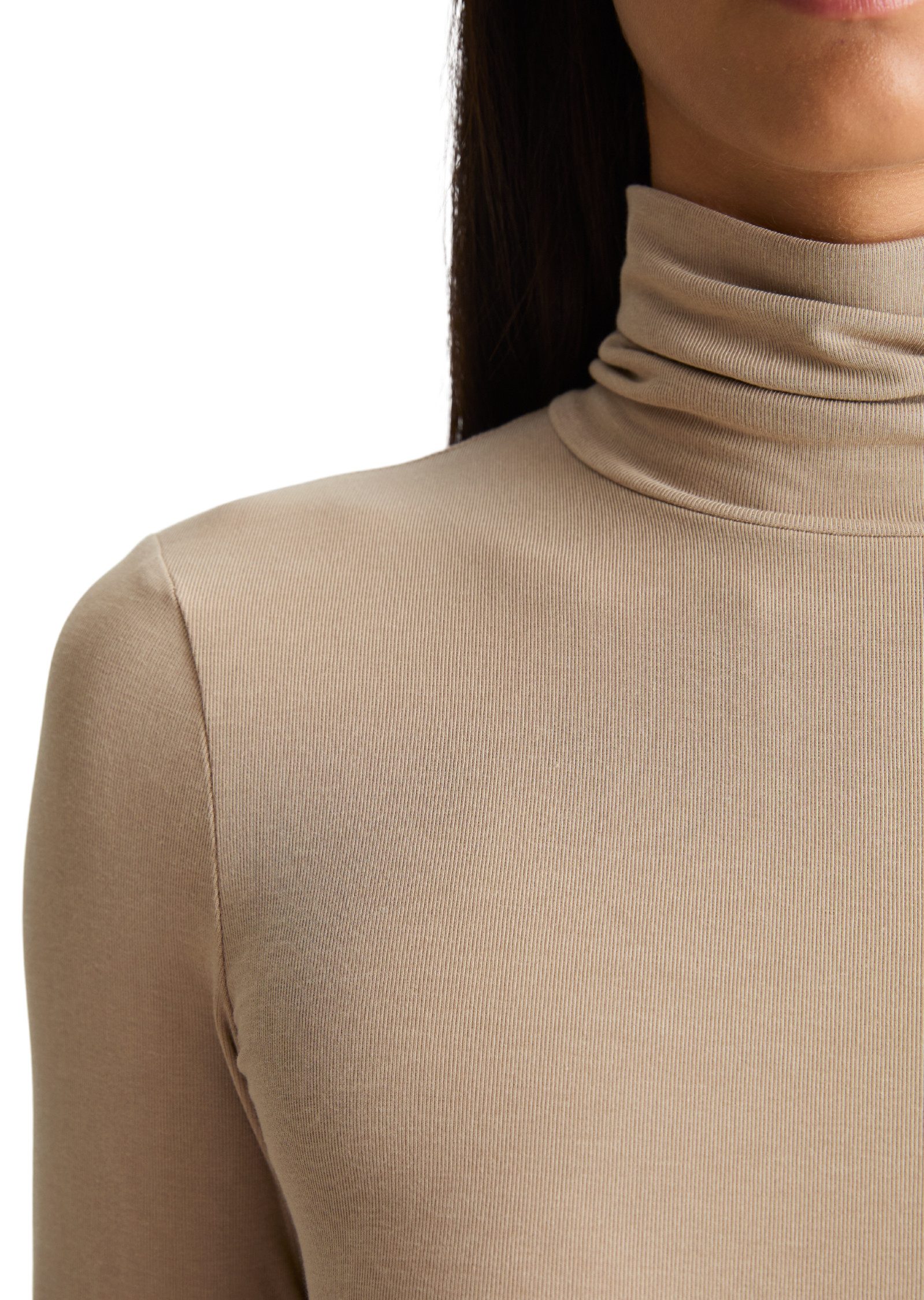 Marc O'Polo Langarmshirt aus TENCEL™ Modal-Stretch – Bild 4 von 5