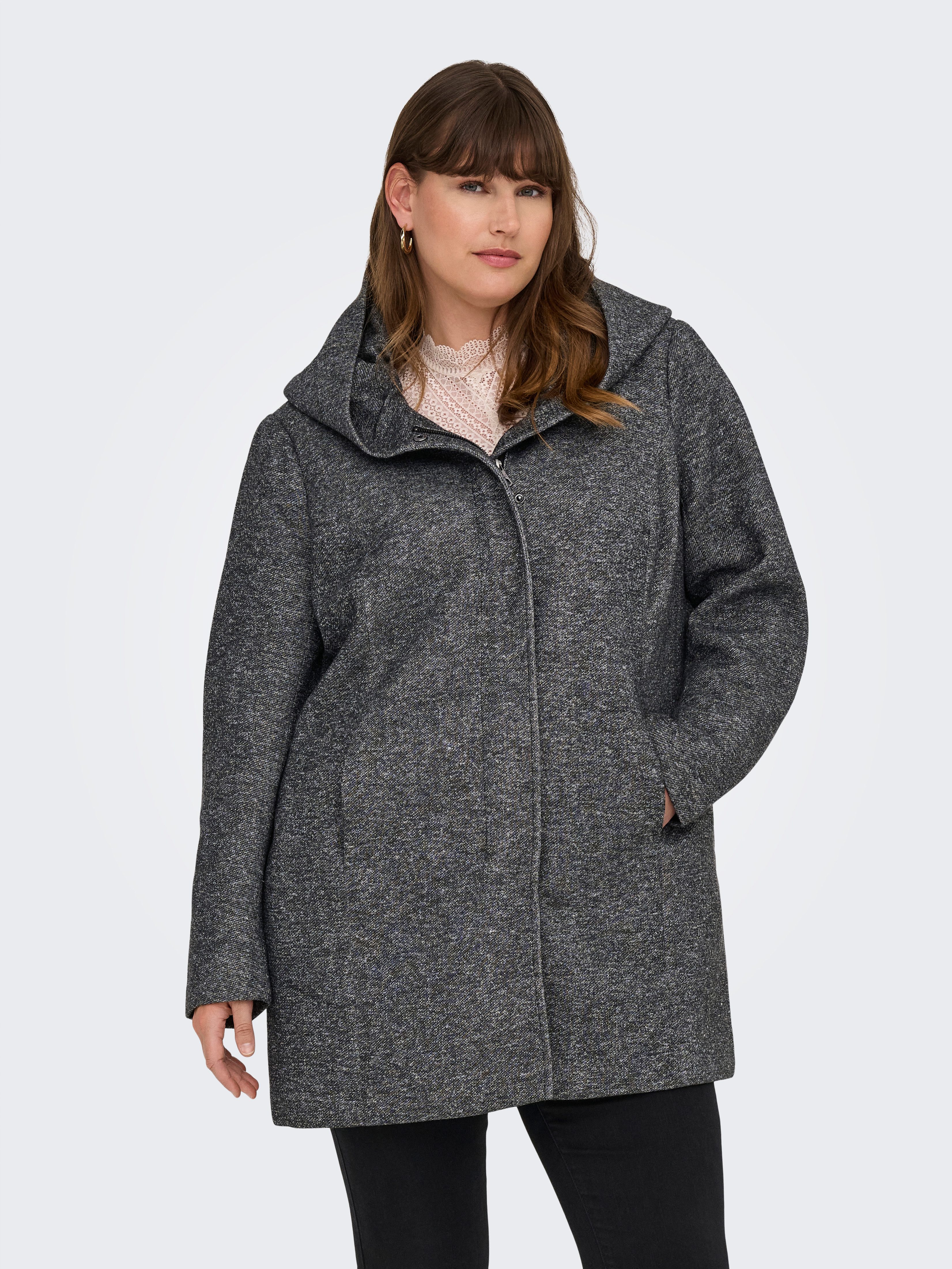 ONLY CARMAKOMA Kurzmantel CARSEDONA LIGHT COAT OTW NOOS günstig online kaufen