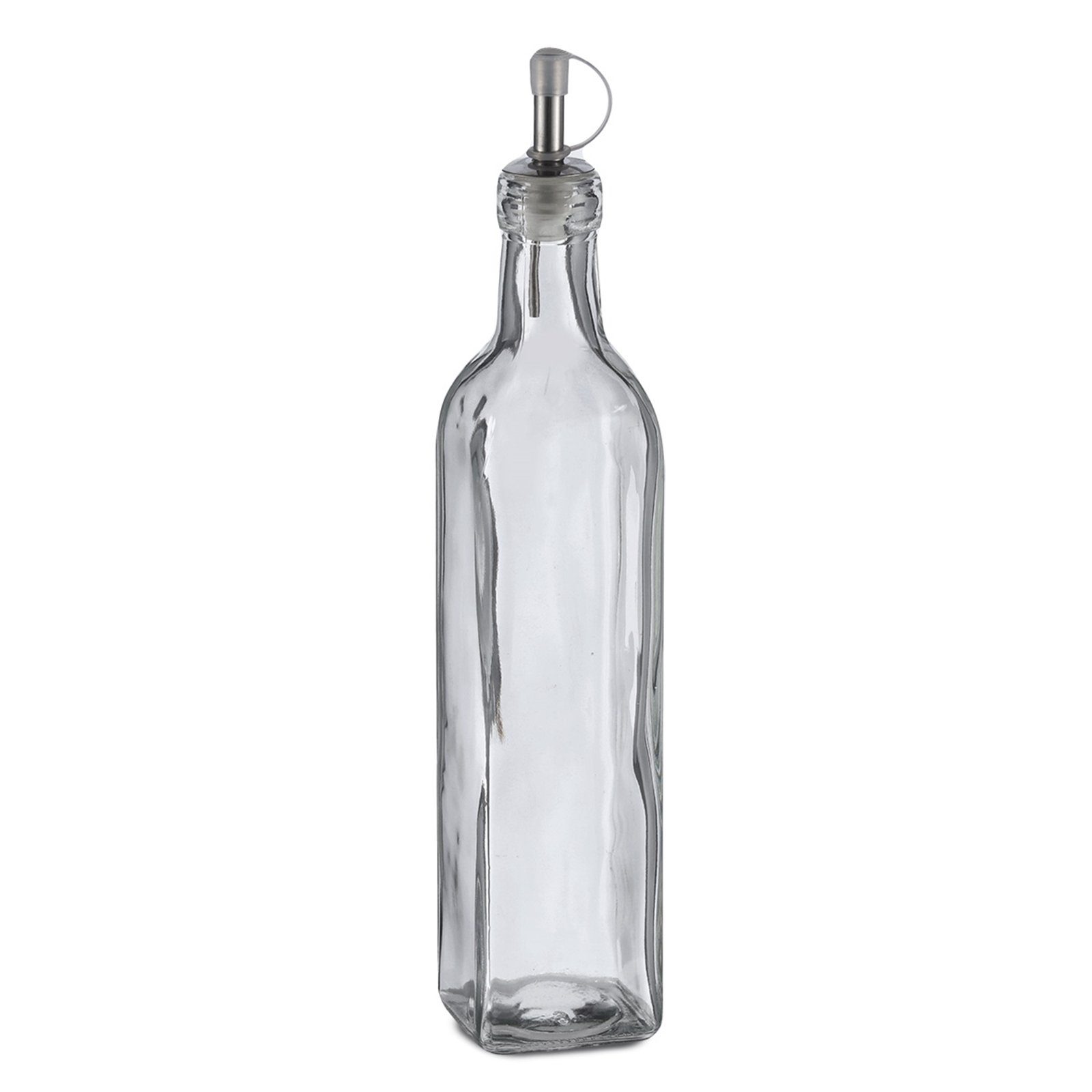 Neuetischkultur Essigspender Essig- oder Ölflasche Glas 500 ml, (1, 1-tlg), Essigspender Ölspender Glasflasche mit Ausgießer