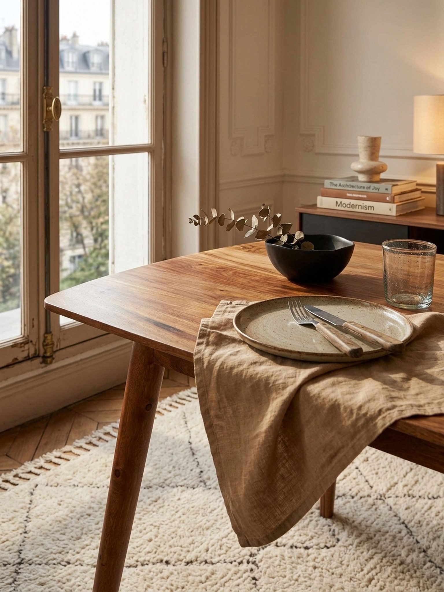 KADIMA DESIGN Esstisch Moderner Landhausstil Esszimmertisch, Zeitlose Eleganz