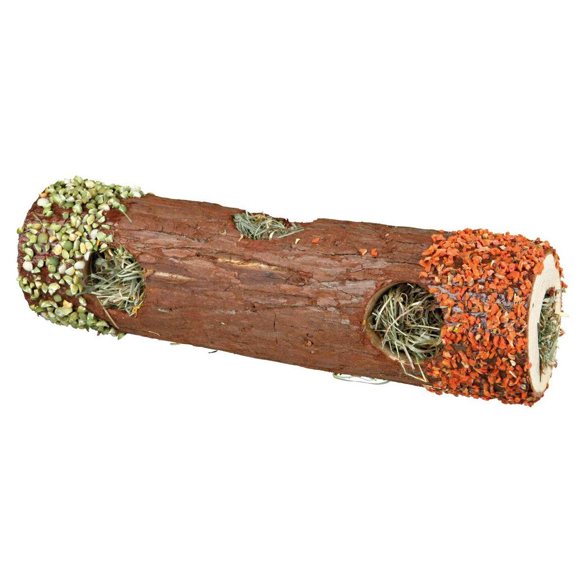 Kleintiertunnel Röhrentunnel mit Heufüllung Ringelblumenblüten 35 g
