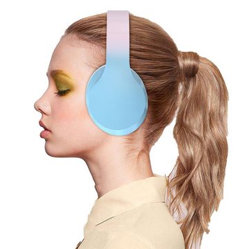 Diida Kabellose Bluetooth-Kopfhörer, Over-Ear-Kopfhörer, Kinder-Headset Kinder-Kopfhörer (Bluetooth, Schnurlose Headsets, kabelgebundene Headsets, Gaming-Headsets)