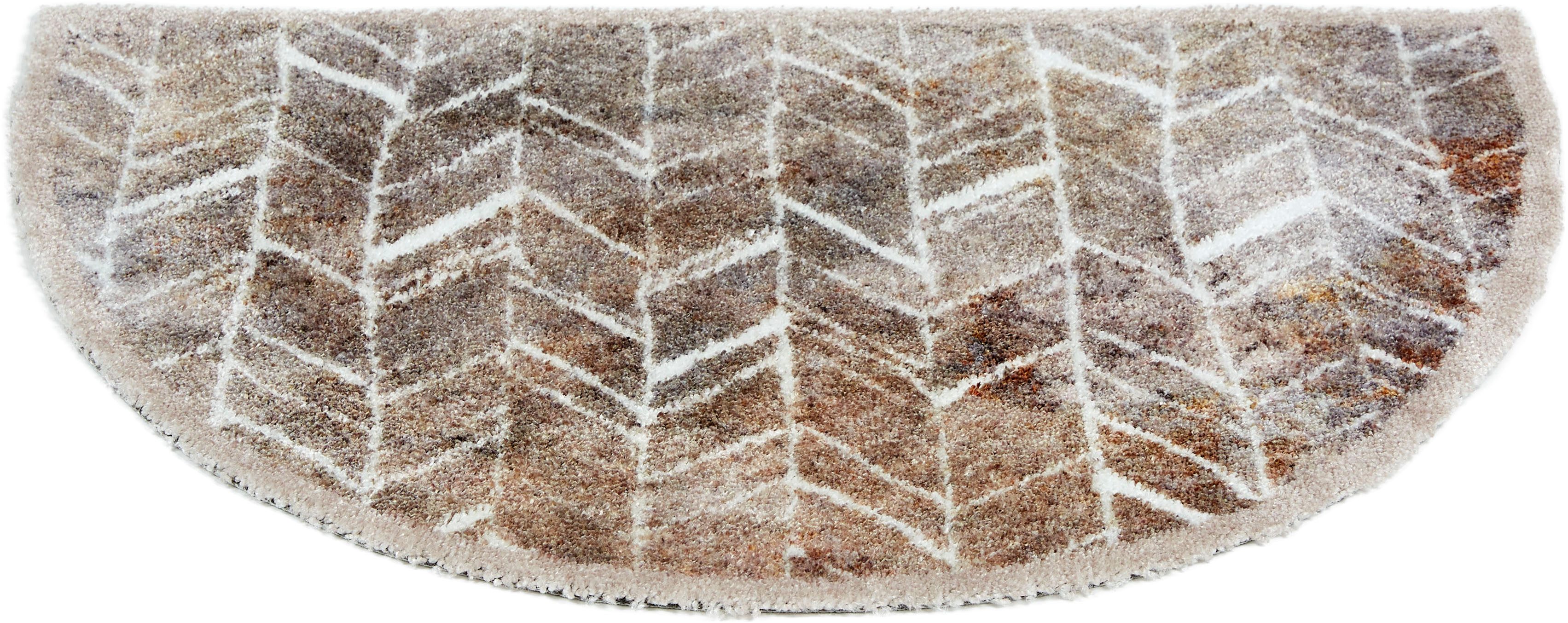 ASTRA Fußmatte Pure&Soft 018, halbrund, Höhe: günstig online kaufen