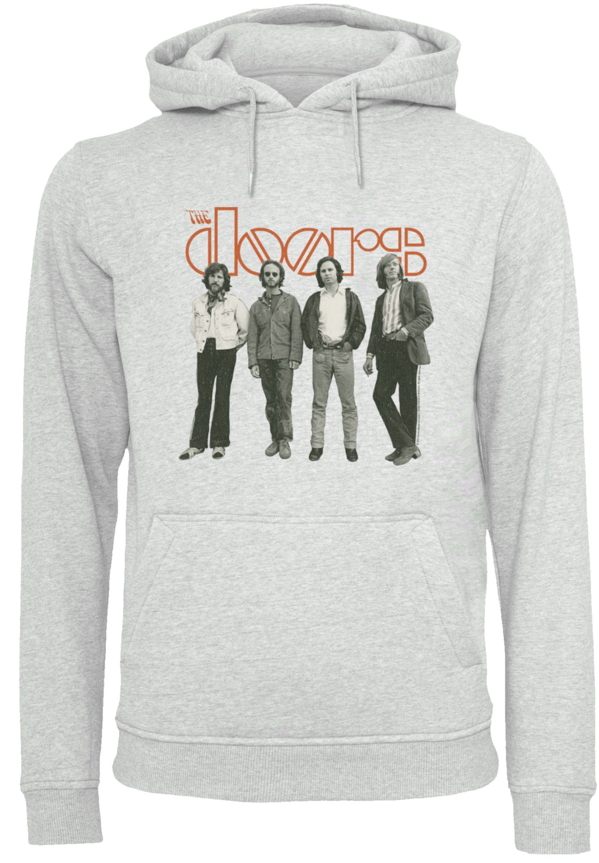 F4NT4STIC Hoodie The Doors Music Band Band Standing Premium Qualität, Band,  Logo, Verstellbare Kapuze und geräumige Kängurutasche