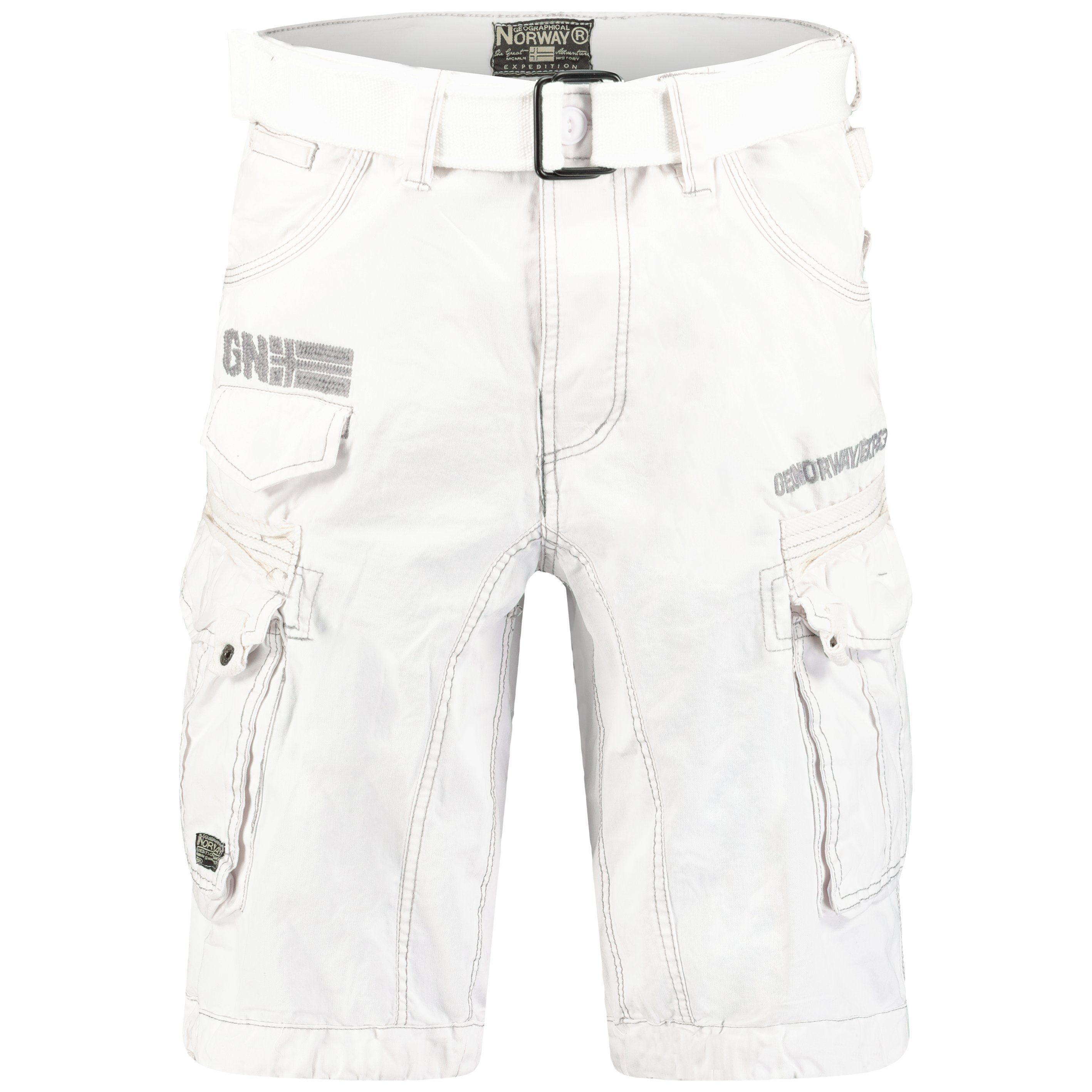 Geographical Norway Cargoshorts kurze Hose aus Baumwolle, Sommer-Bermuda (P günstig online kaufen