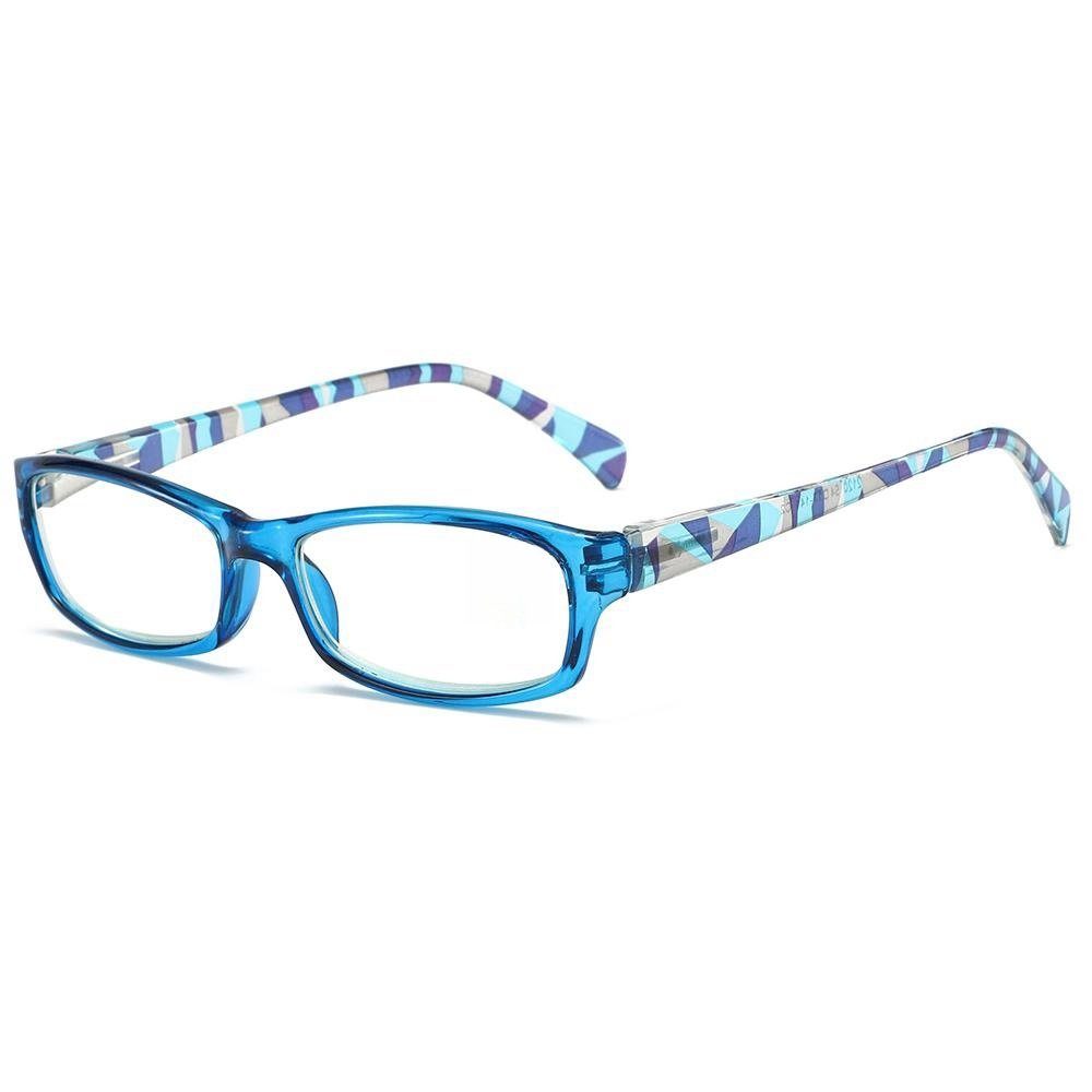 Schmal und Lesebrille Damen blaue Gläser für anti PACIEA presbyopische Herren