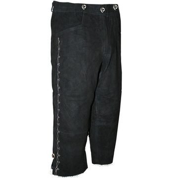 German Wear Trachtenlederhose GW1402 Damen Trachten lederhose Kniebundhose Damenlederhose