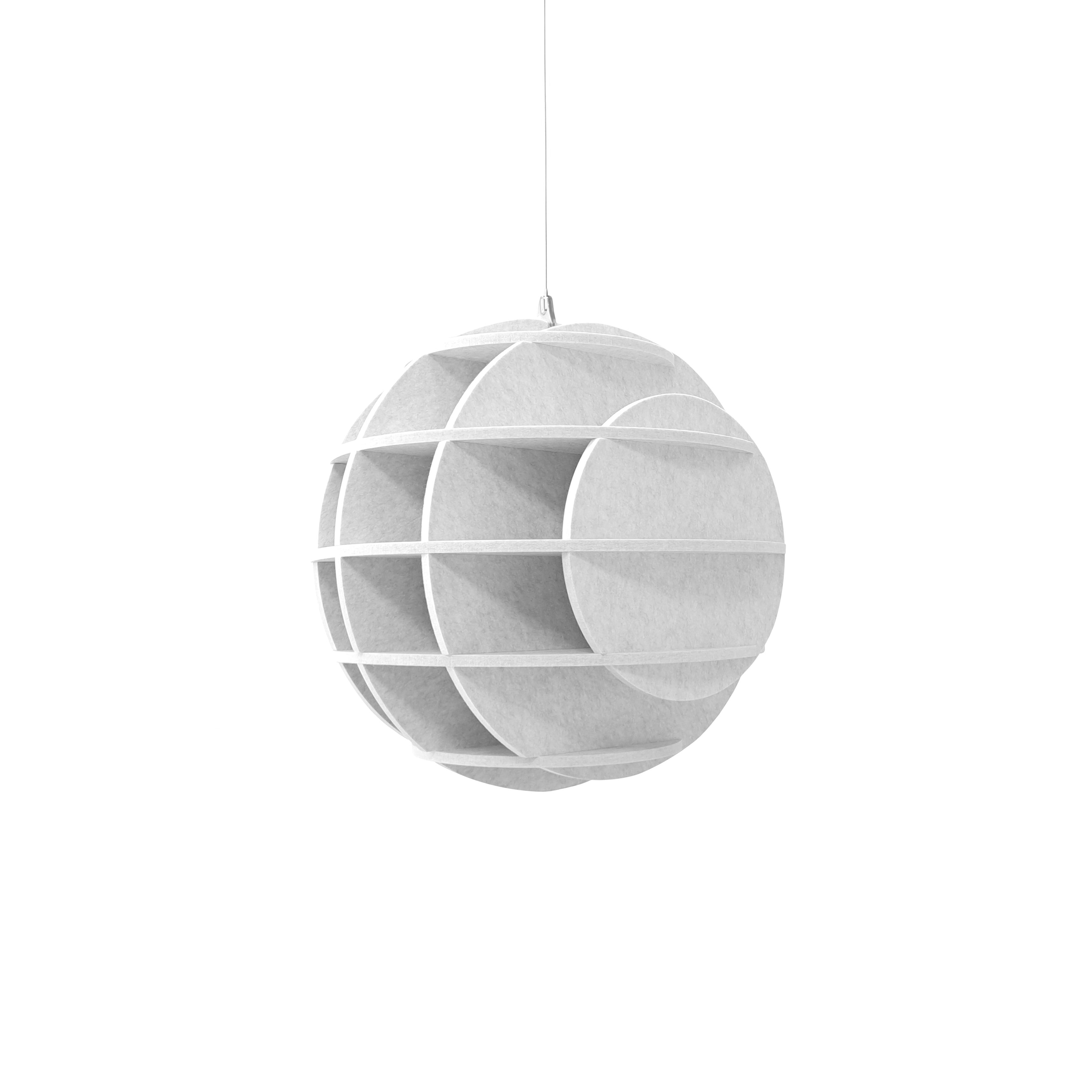 platino24 Schallschutzpaneel platino24 "SATELLITE" 3D-Akustik-Objekt Kugel für optimale Raumakustik, lärmreduzierend, langlebig, geniale Steckverbindung ohne Kleber