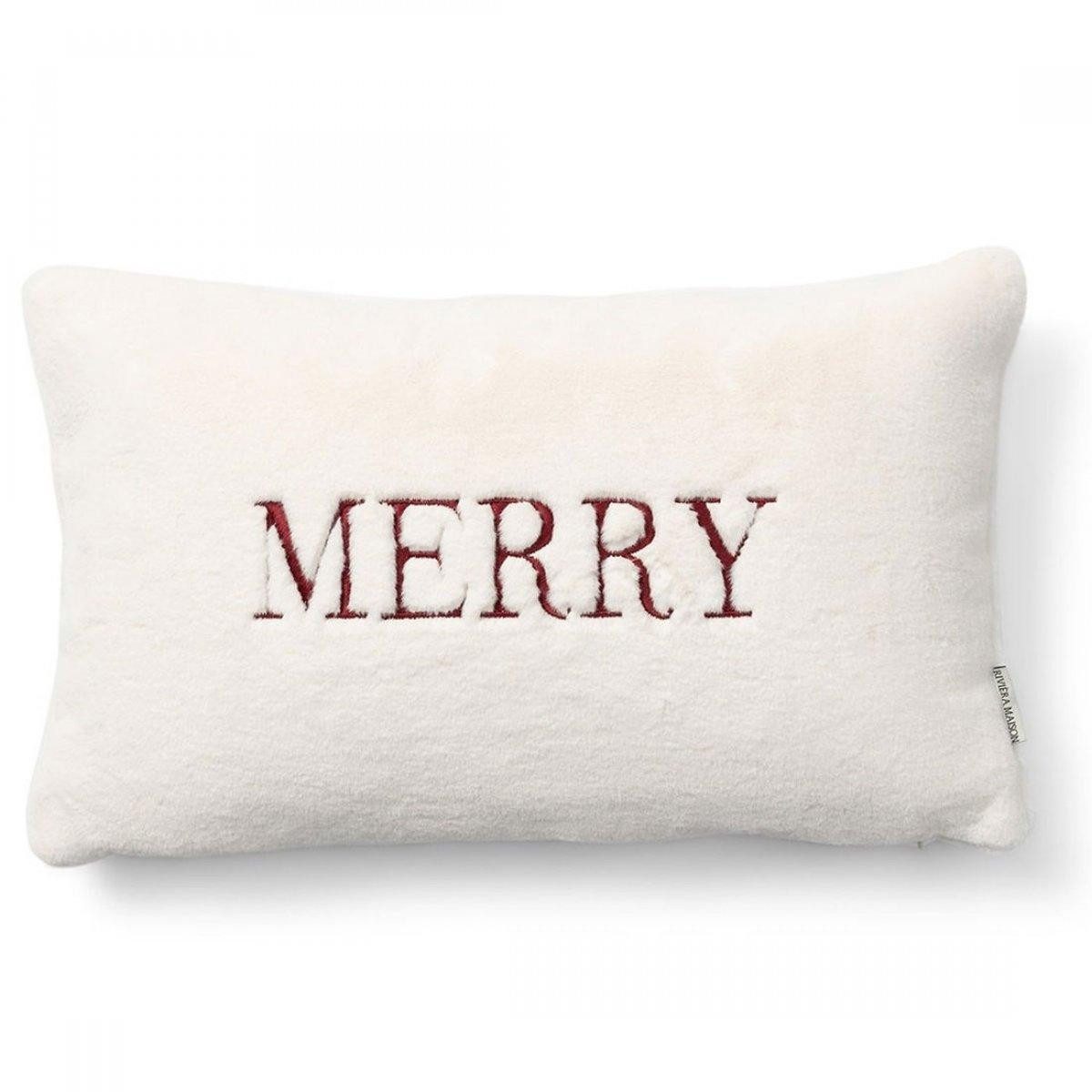 Rivièra Maison Kissenhülle Kissenhülle Merry Pillow Cover (30x50cm) günstig online kaufen