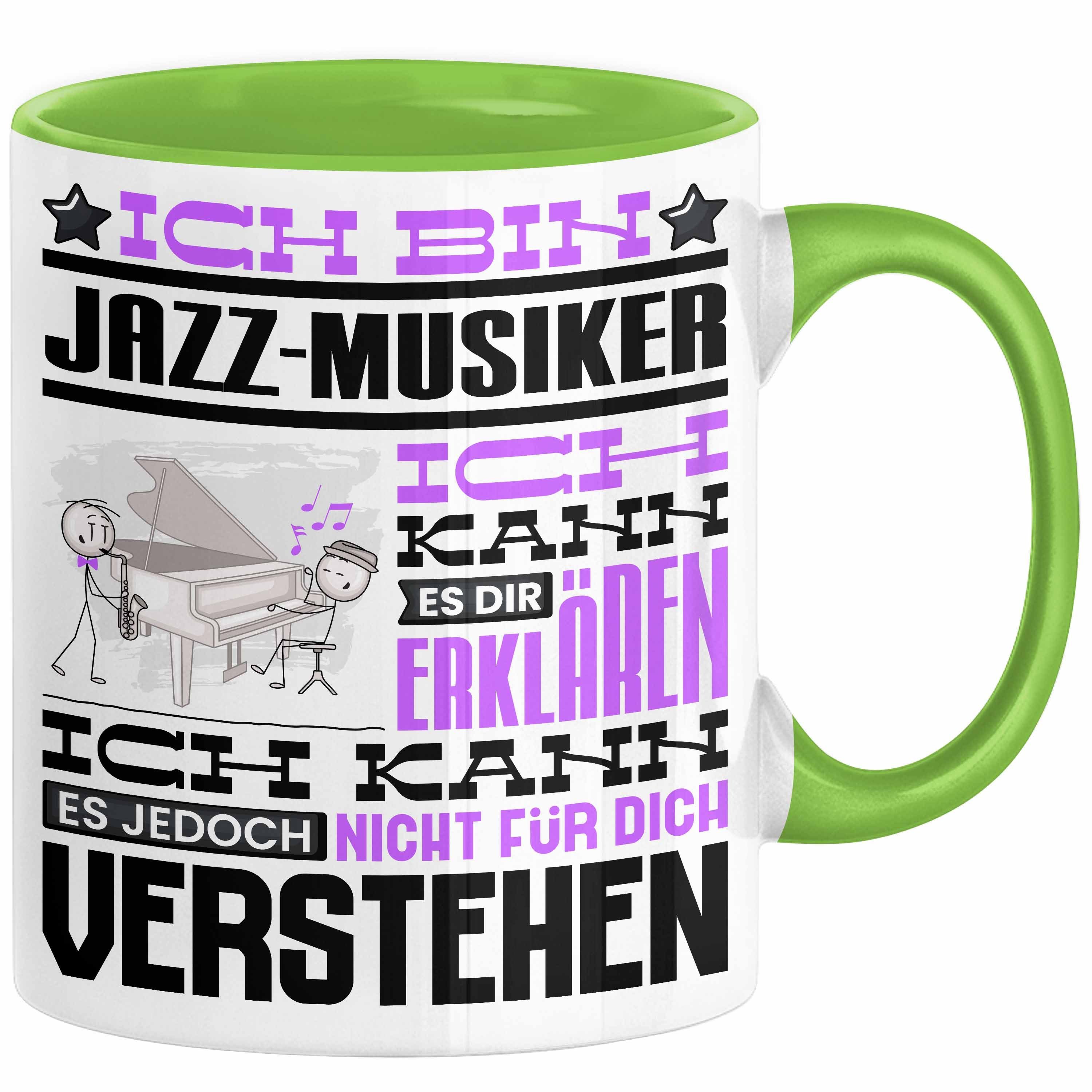 Tasse Jazz-Musiker Geschenk Tasse Lustige Geschenkdiee für einen Jazz-Musike