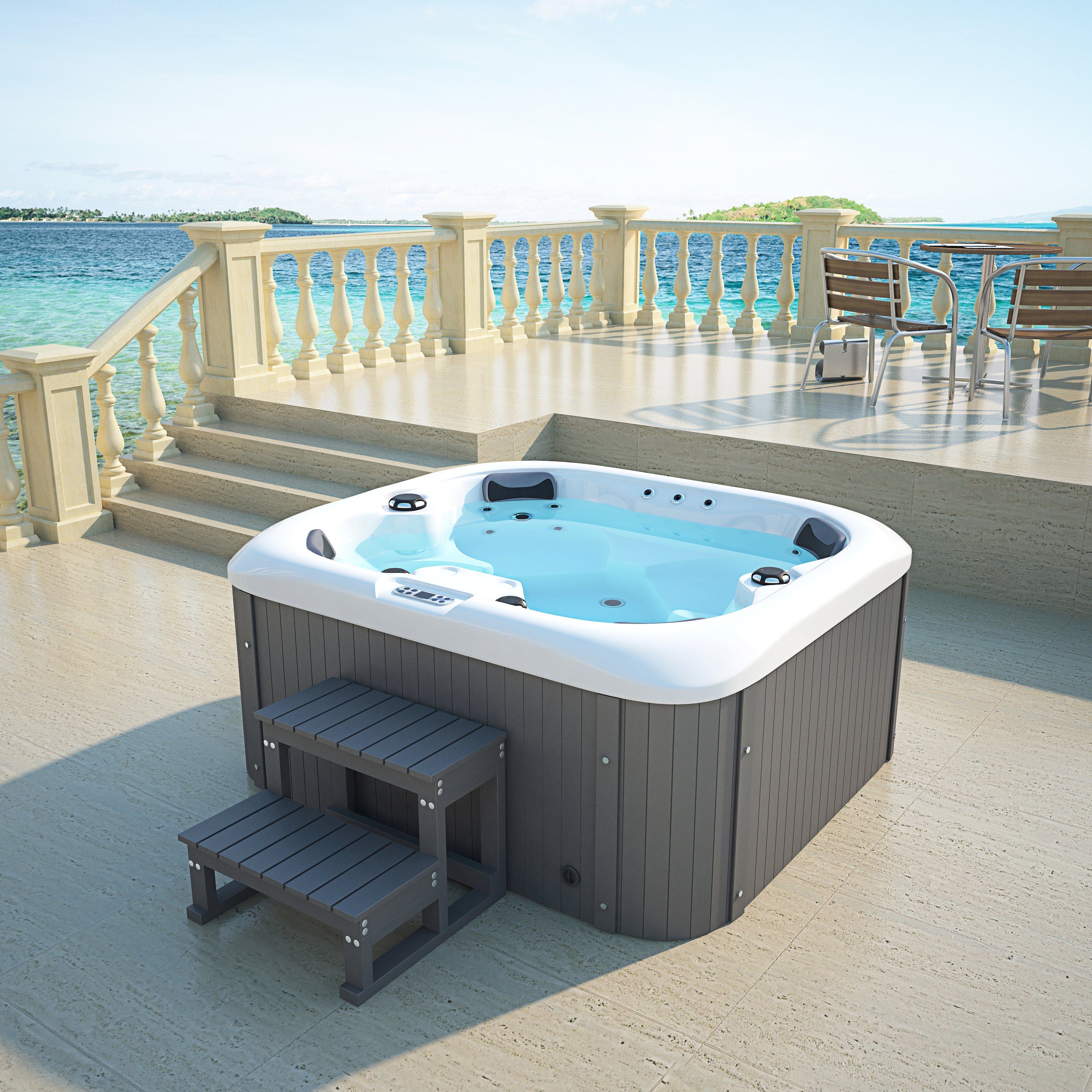 Kunden-Test & Erfahrungen zu HOME DELUXE Whirlpool »Sea Star«, (Set