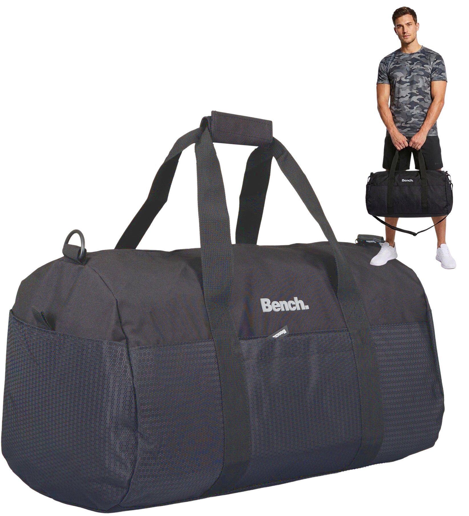 Sporttasche Damen Herren Reisetasche Gym Bag 50 cm 34 L