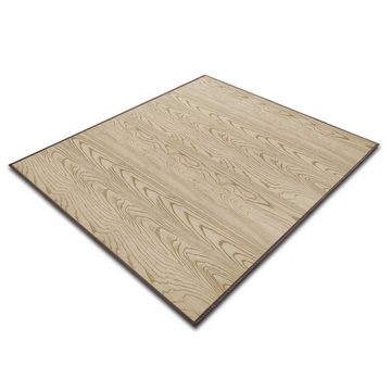 Teppich Shadow, Rechteckiger Teppichläufer aus Bambus, 2 Farben, Karat, rechteckig, Bambus, pflegeleicht, rutschfester Rücken