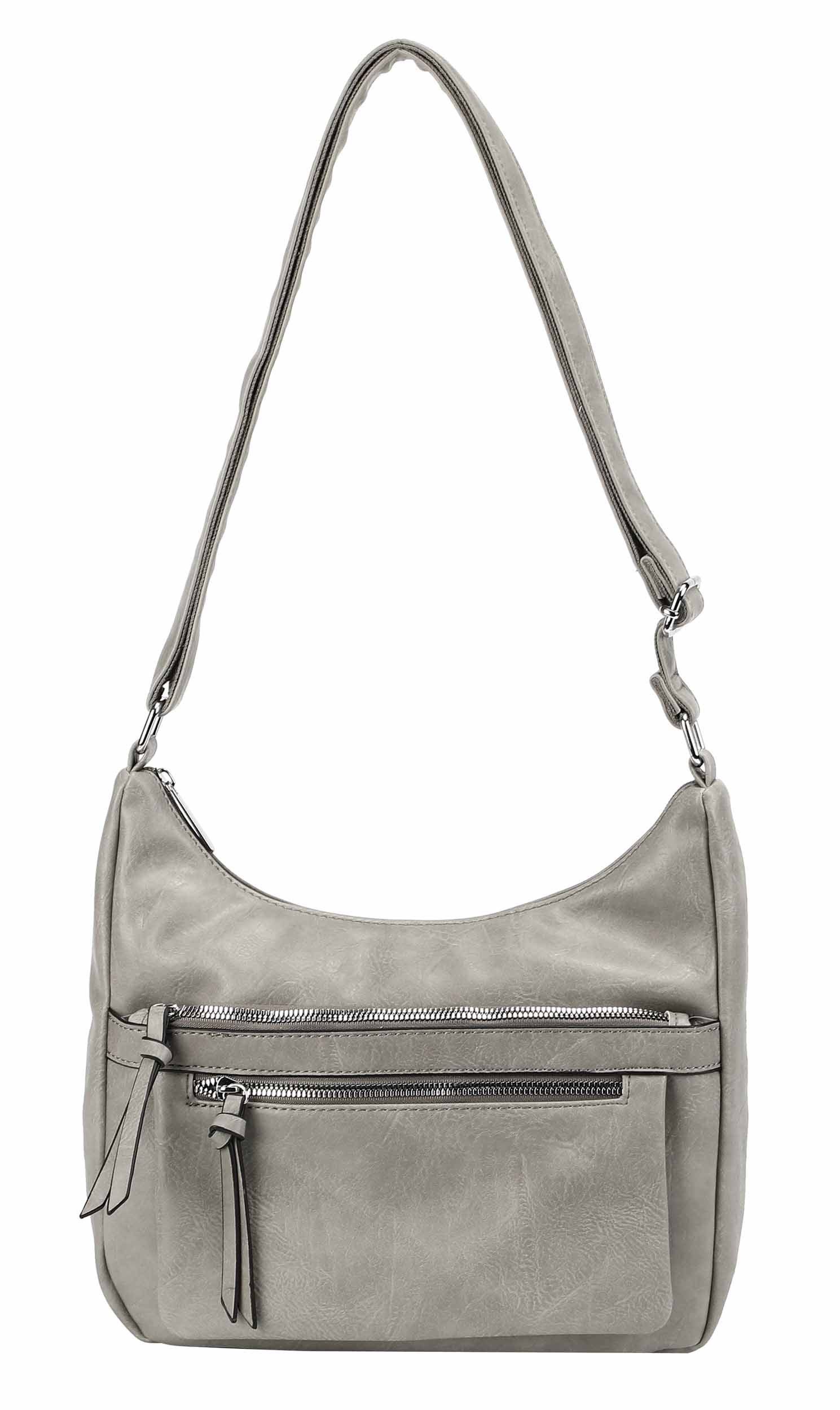 ITALYSHOP24 Schultertasche Damen Tasche Shopper Umhängetasche günstig online kaufen