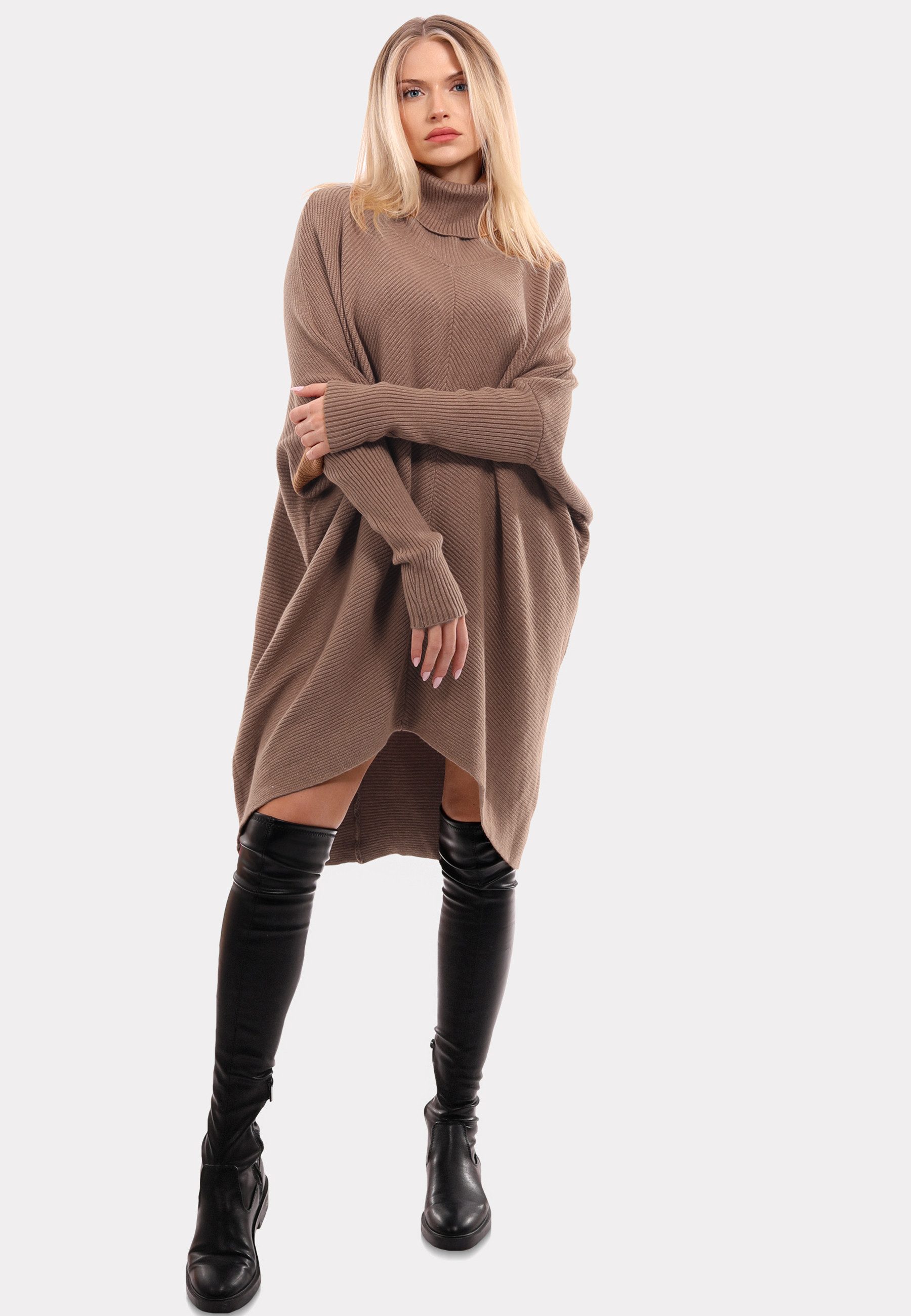 YC Fashion & Style Longpullover „Made in Italy – Oversize-Strickpullover mi günstig online kaufen