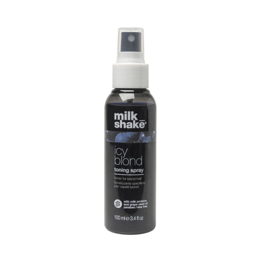 Milk Shake Haarpflege-Set, Icy Blond, Haarstraffungsspray, für blondes Haar, 100 ml