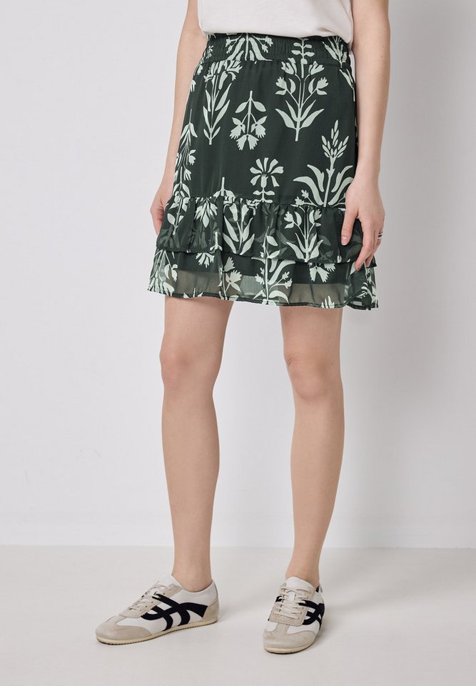 STREET ONE STUDIO Sommerrock mit allover Blumenprint