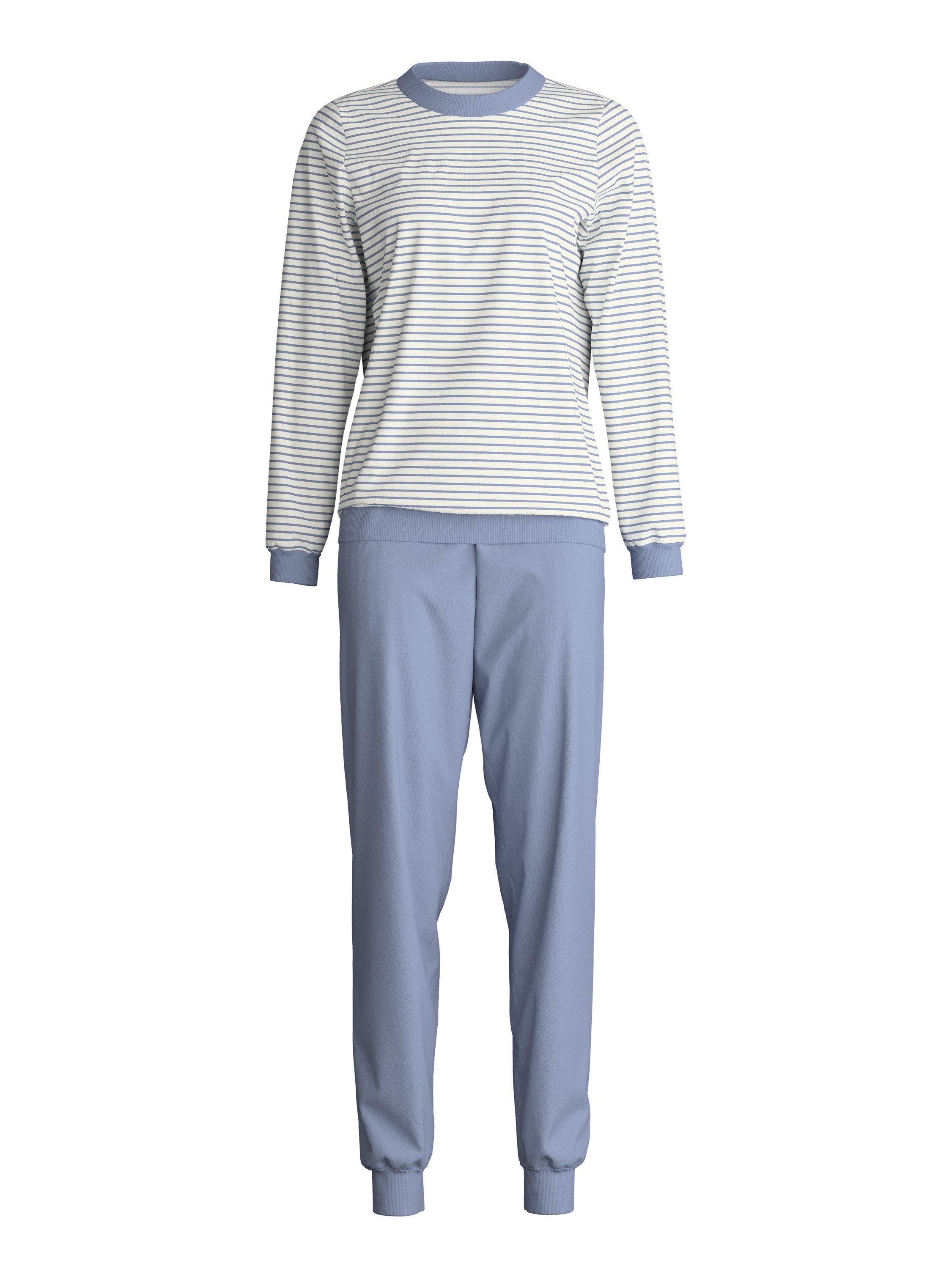 CALIDA Pyjama Flower Nights Damen (2 tlg) weich, bequem und leicht