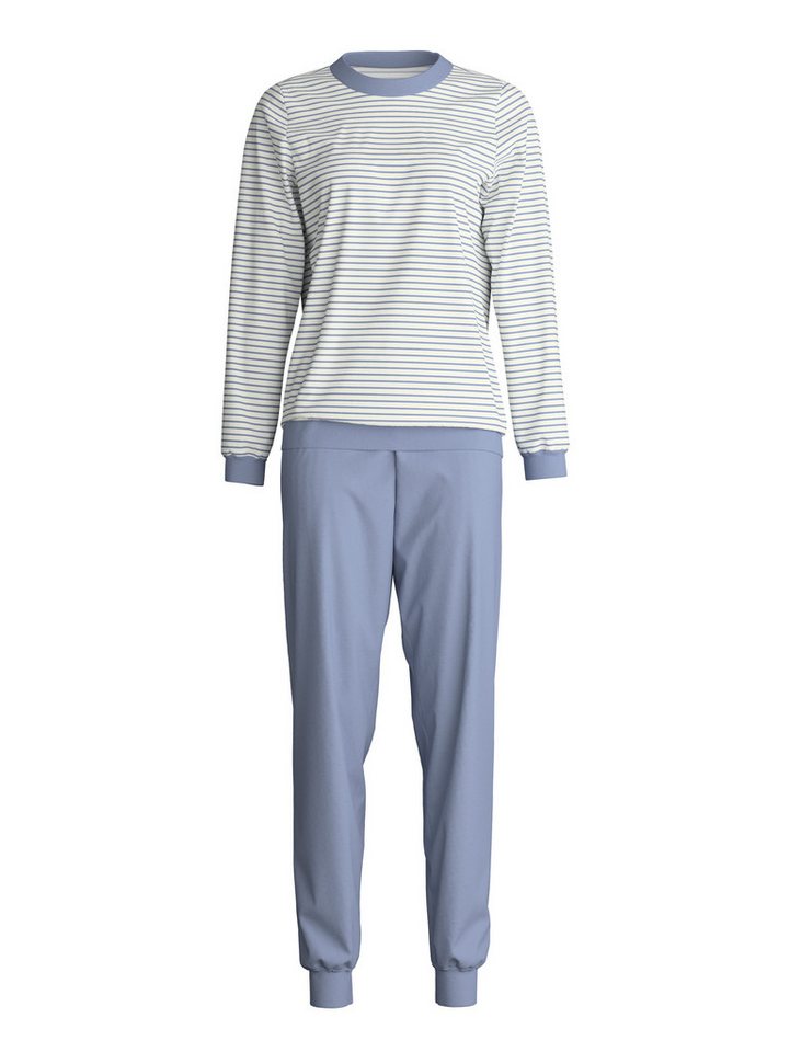 CALIDA Pyjama Flower Nights Damen (2 tlg) weich, bequem und leicht