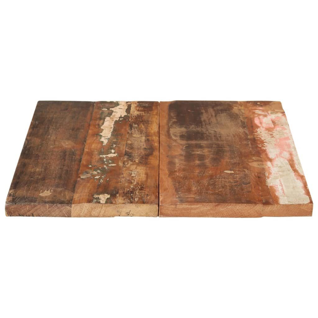 furnicato Tischplatte Rechteckig mm Massiv 60x90 Altholz 25-27 St) (1 cm