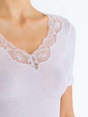 Hanro T-Shirt Lace Delight (1-tlg)