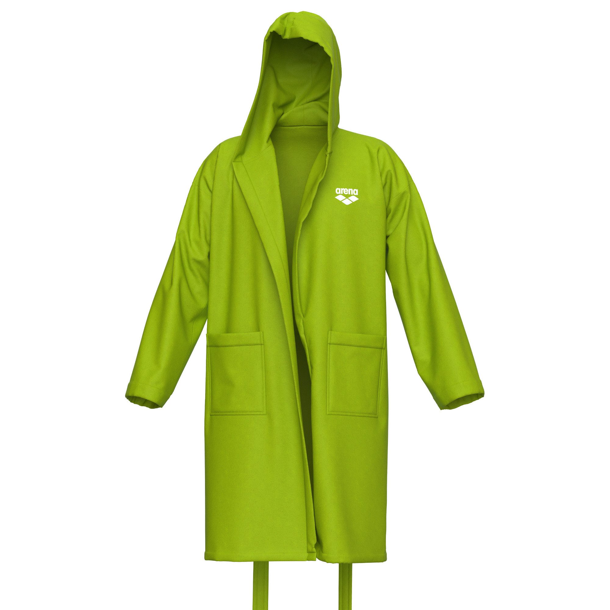 Arena Bademantel Arena Unisex Bademantel Compact Microfiber Robe 009034, Standardgröße, Ohne Verschluss