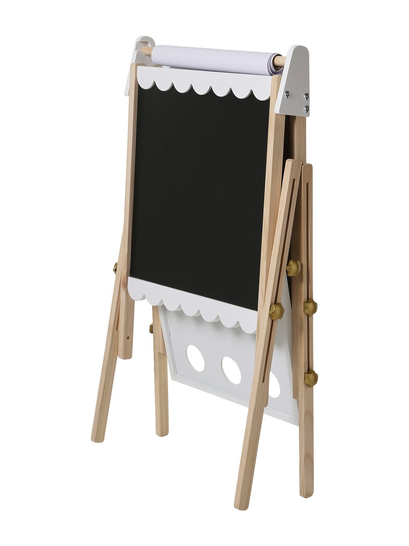 vertbaudet Tafel Tafel mit Mal-Zubehör FSC®, 3-in-1