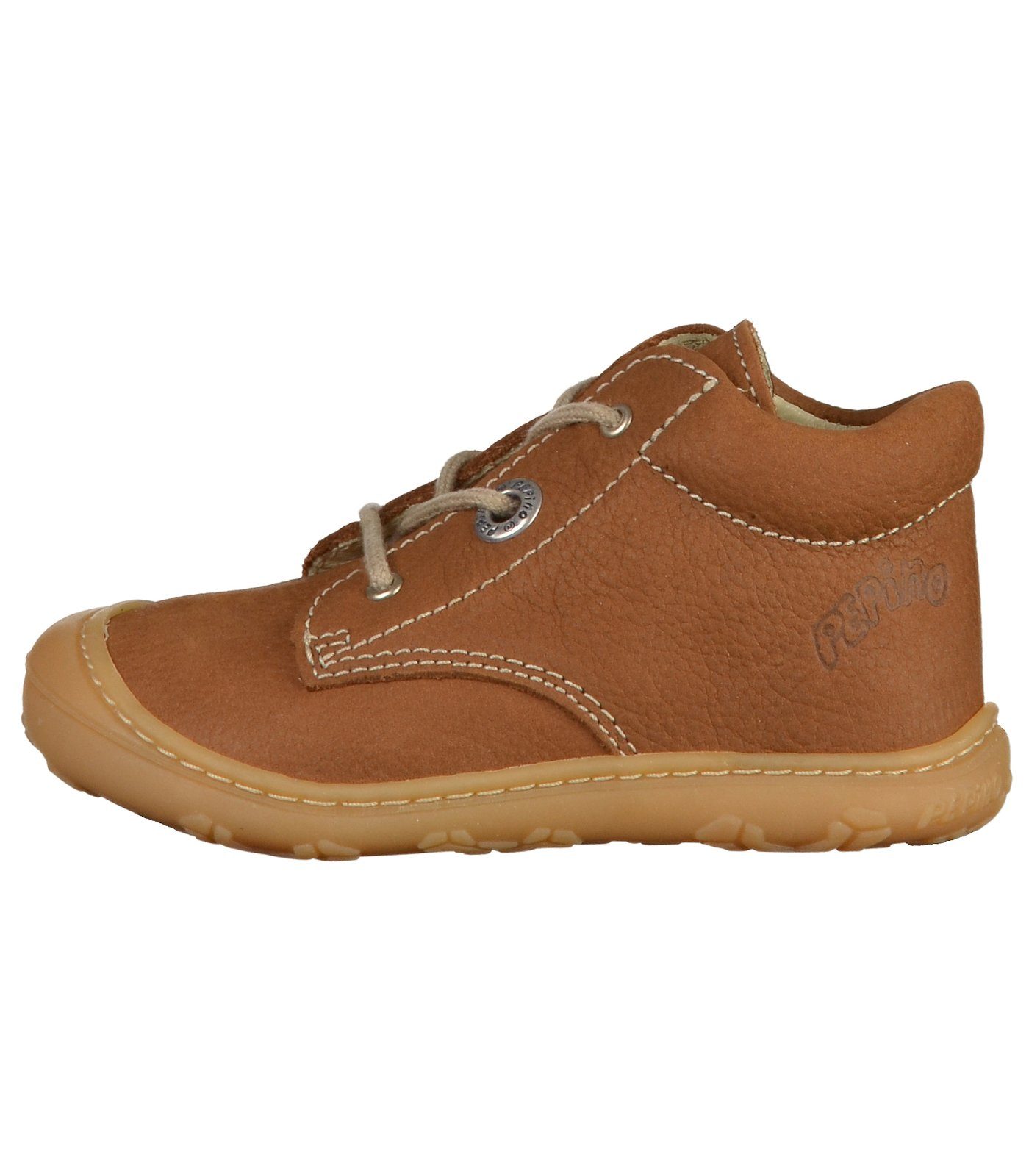 Lauflernschuh Leder Curry Halbschuhe Pepino