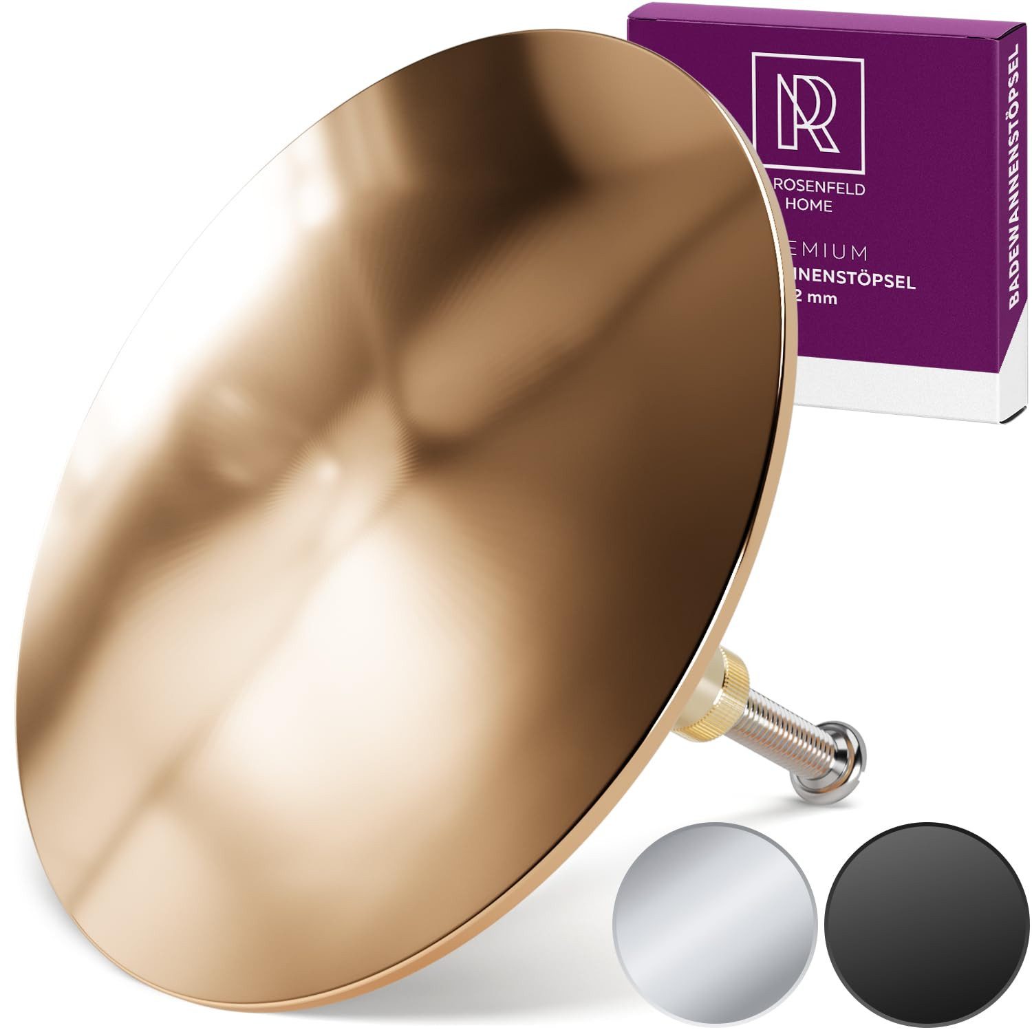 M. Rosenfeld Badewannenstöpsel Ø 72 - Gold Stöpsel Badewanne Gold aus Messi günstig online kaufen