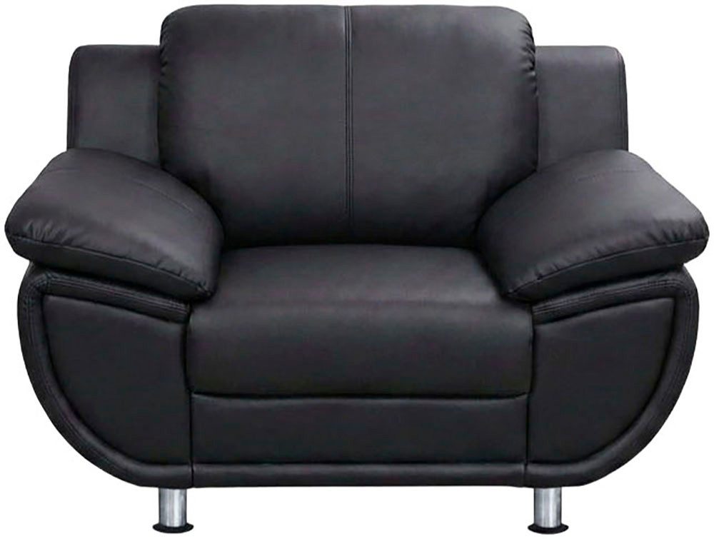 TRENDMANUFAKTUR Sessel Sessel, Big-Sessel wahlweise mit Federkern, bequem