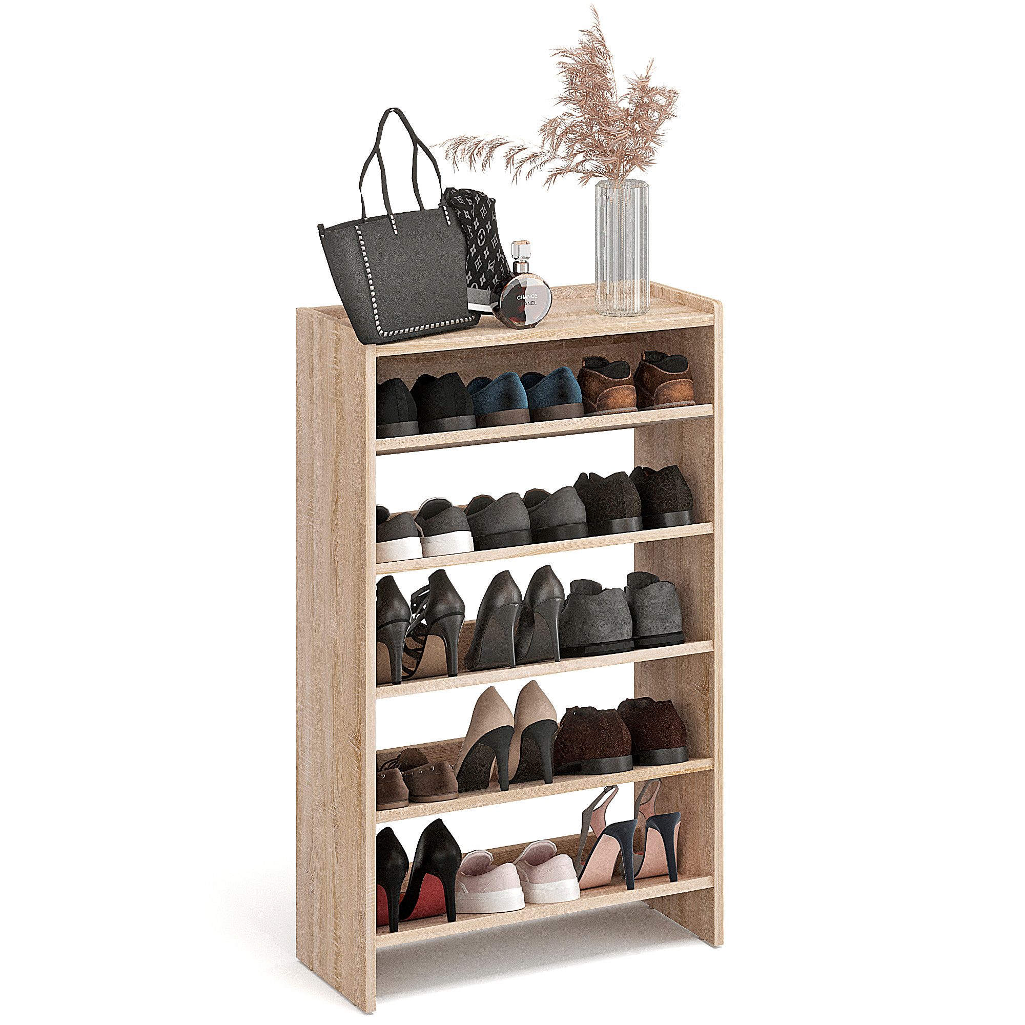 KOMTO Schuhregal Elexis 5 Schmal - günstig online kaufen