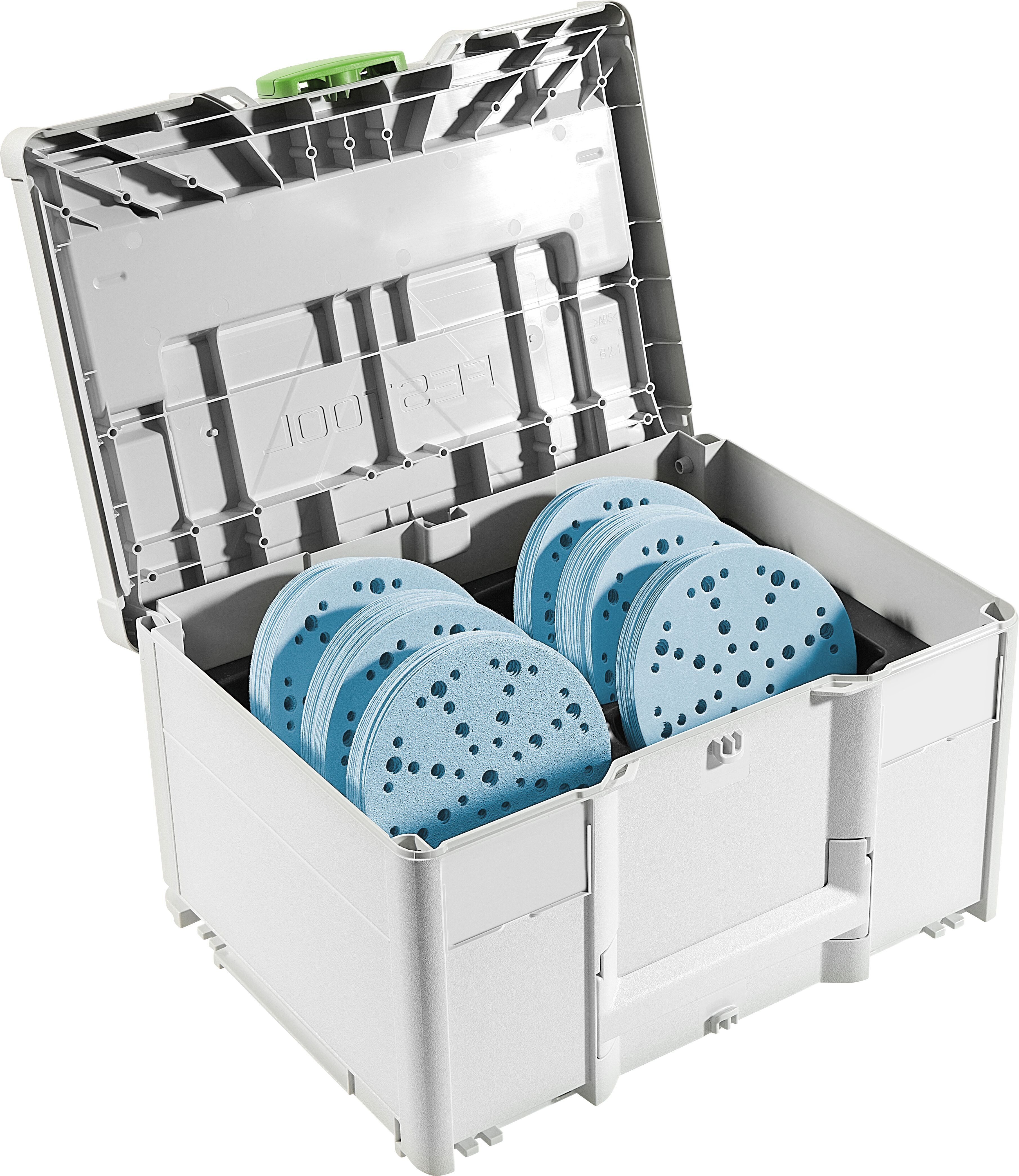 Schleifpapier Festool Schleifmittel-Systainer³ Granat SYS-STF D150 GR-Set